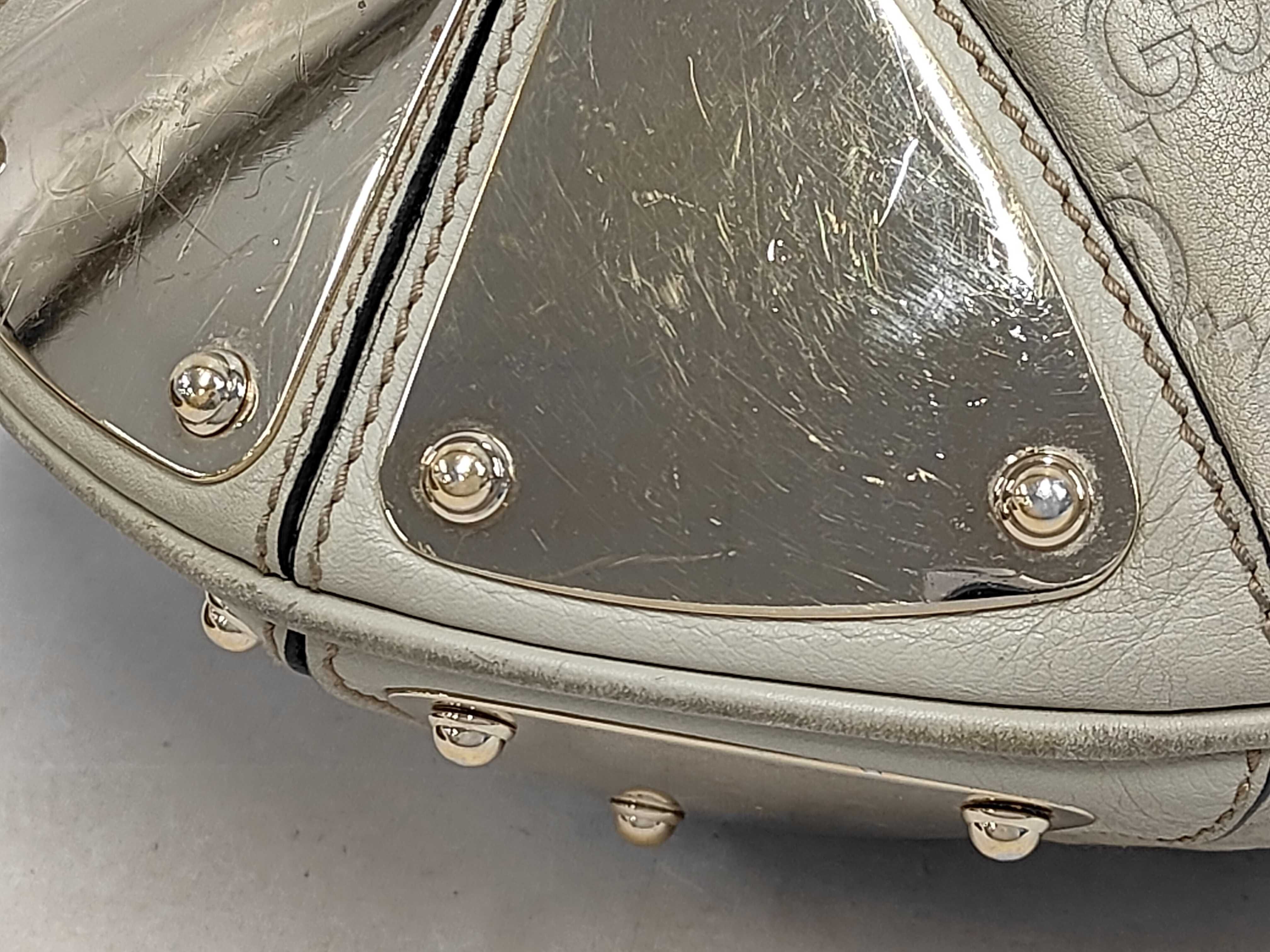 Guccissima Bamboo Handle Handbag — view 3