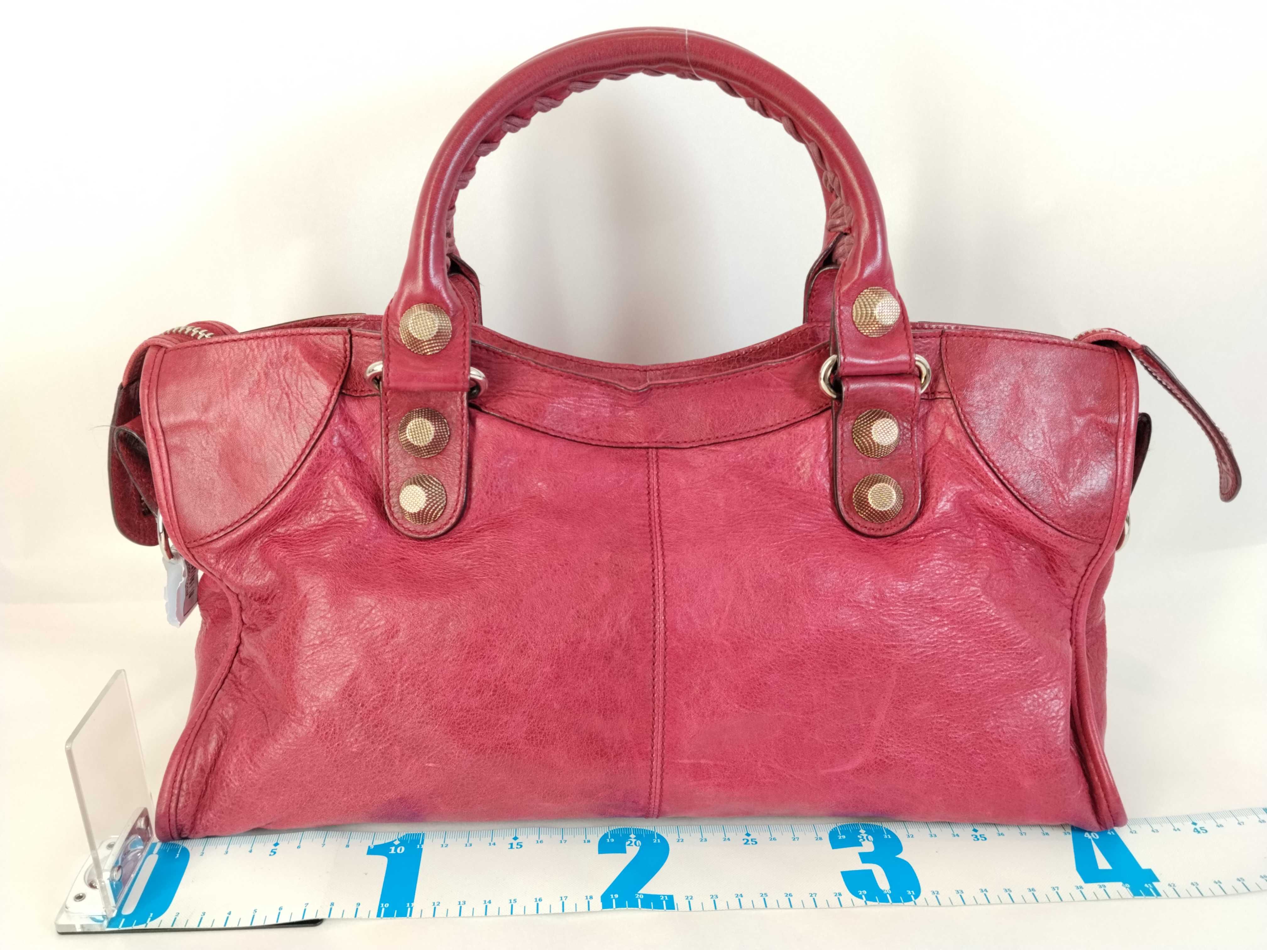 The Giant City ID - Giant Part Time Leather 2-Way Handbag Red 173082 Handbag — view 2