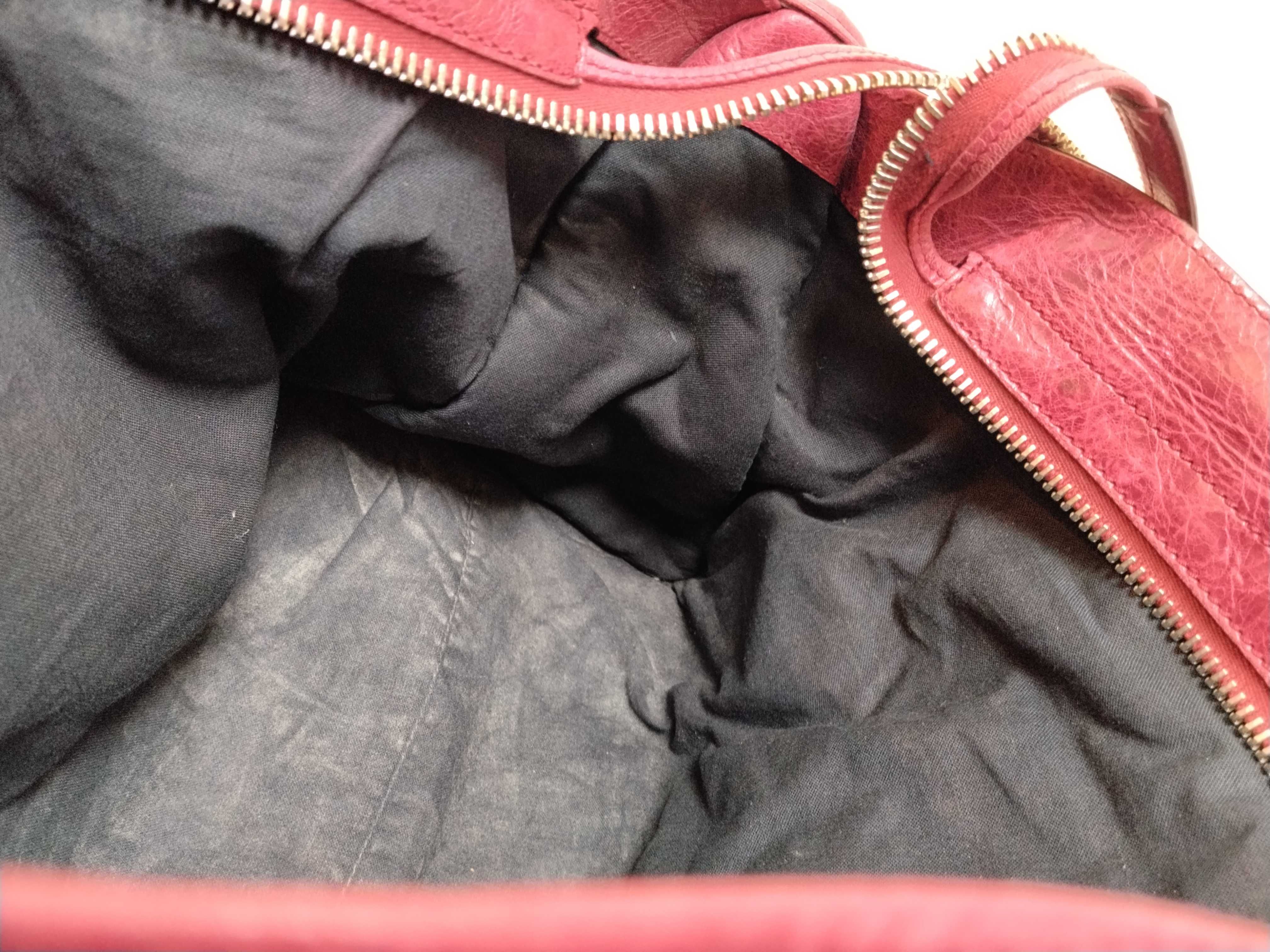 The Giant City ID - Giant Part Time Leather 2-Way Handbag Red 173082 Handbag — view 11