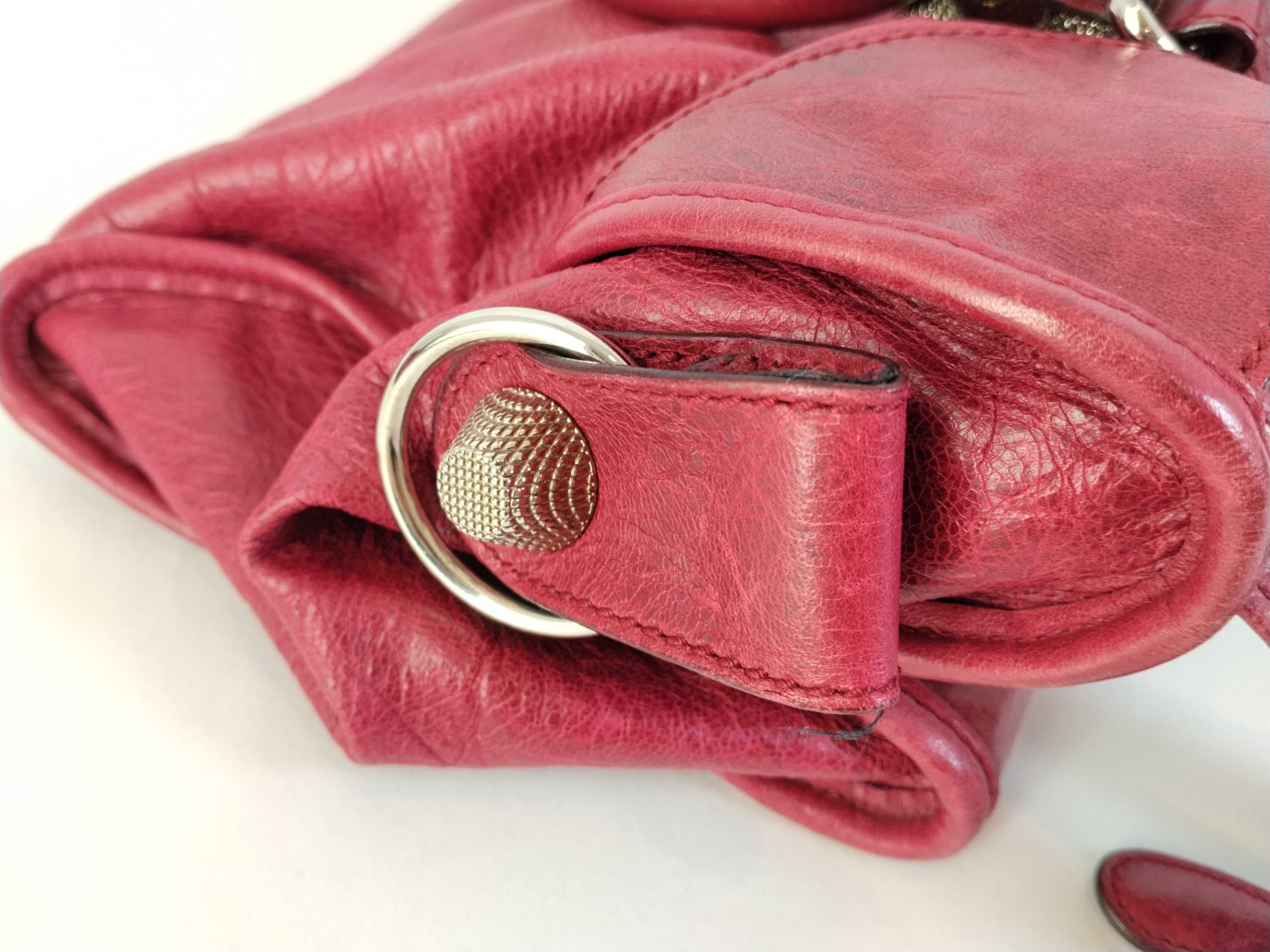 The Giant City ID - Giant Part Time Leather 2-Way Handbag Red 173082 Handbag — view 13