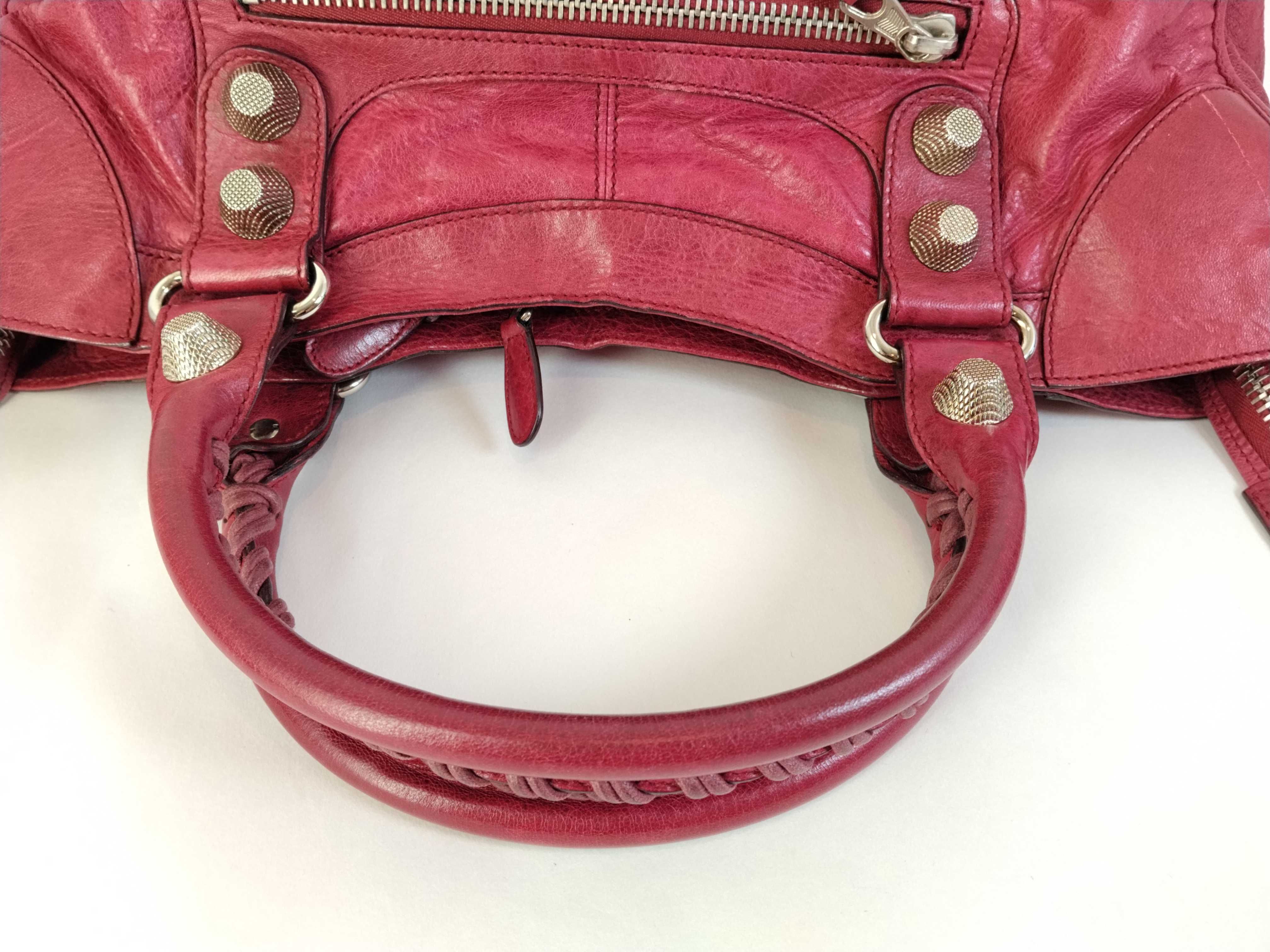 The Giant City ID - Giant Part Time Leather 2-Way Handbag Red 173082 Handbag — view 3