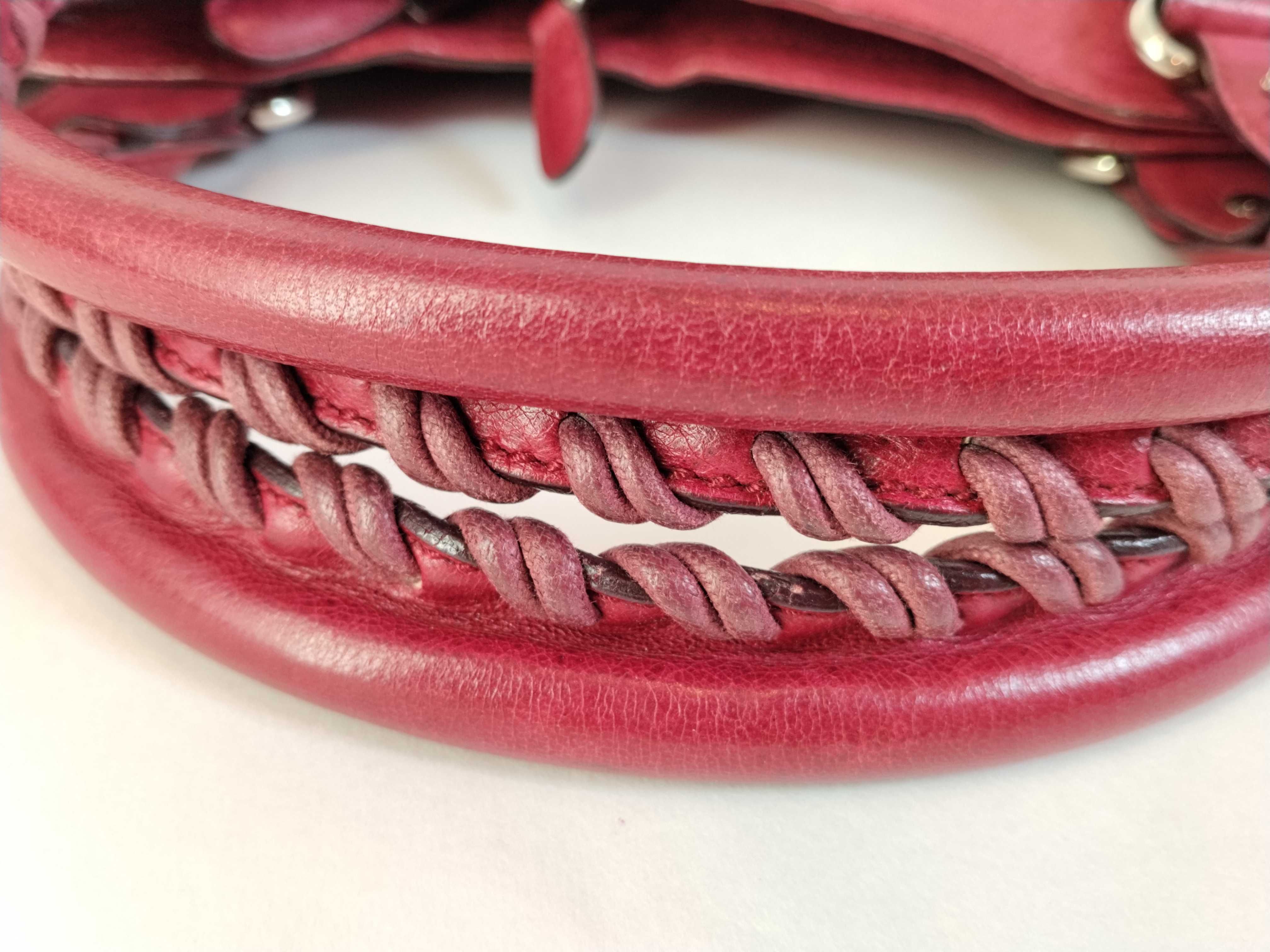 The Giant City ID - Giant Part Time Leather 2-Way Handbag Red 173082 Handbag — view 4