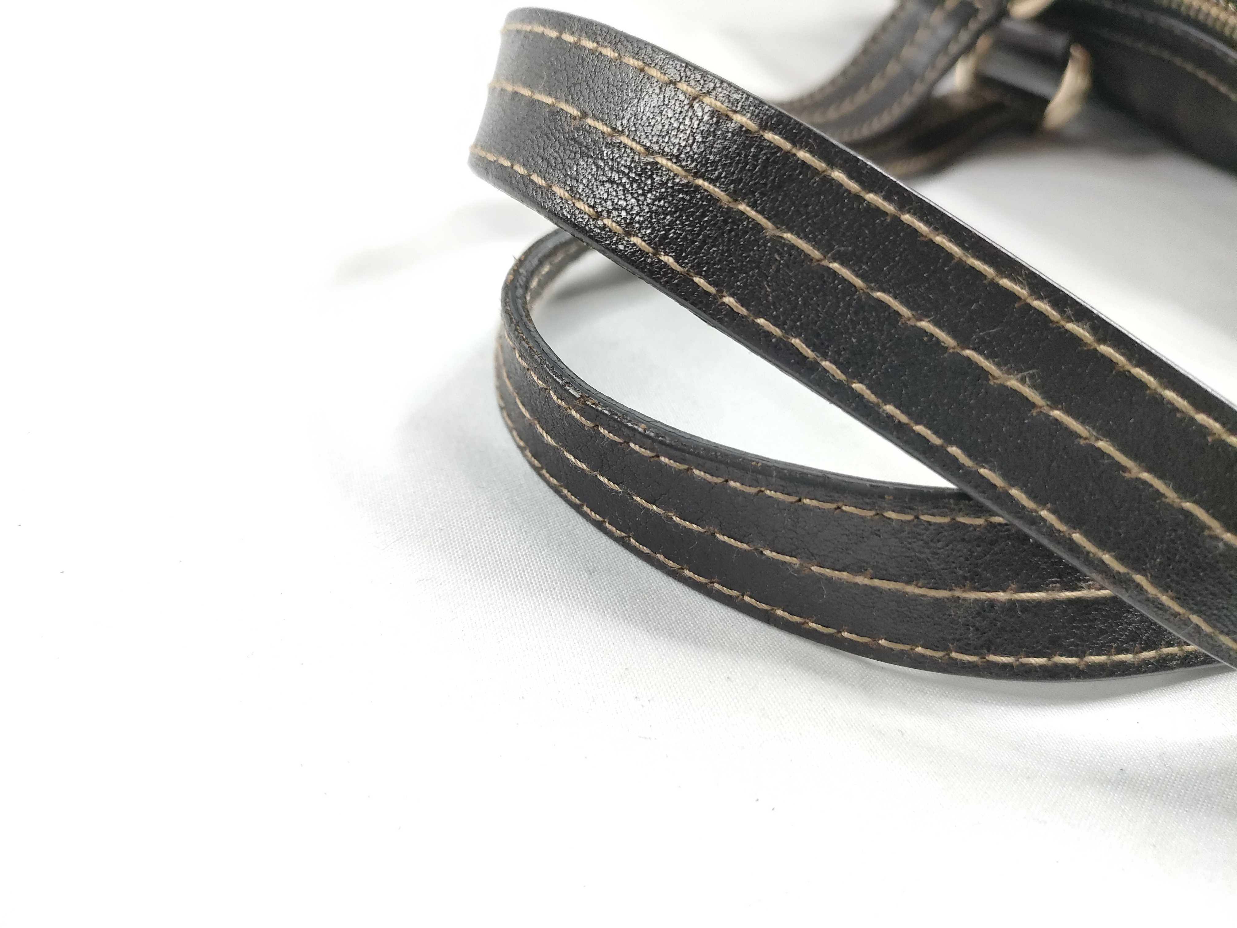 Ribbon All-Leather Mini Boston Bag Shoulder Bag — view 7