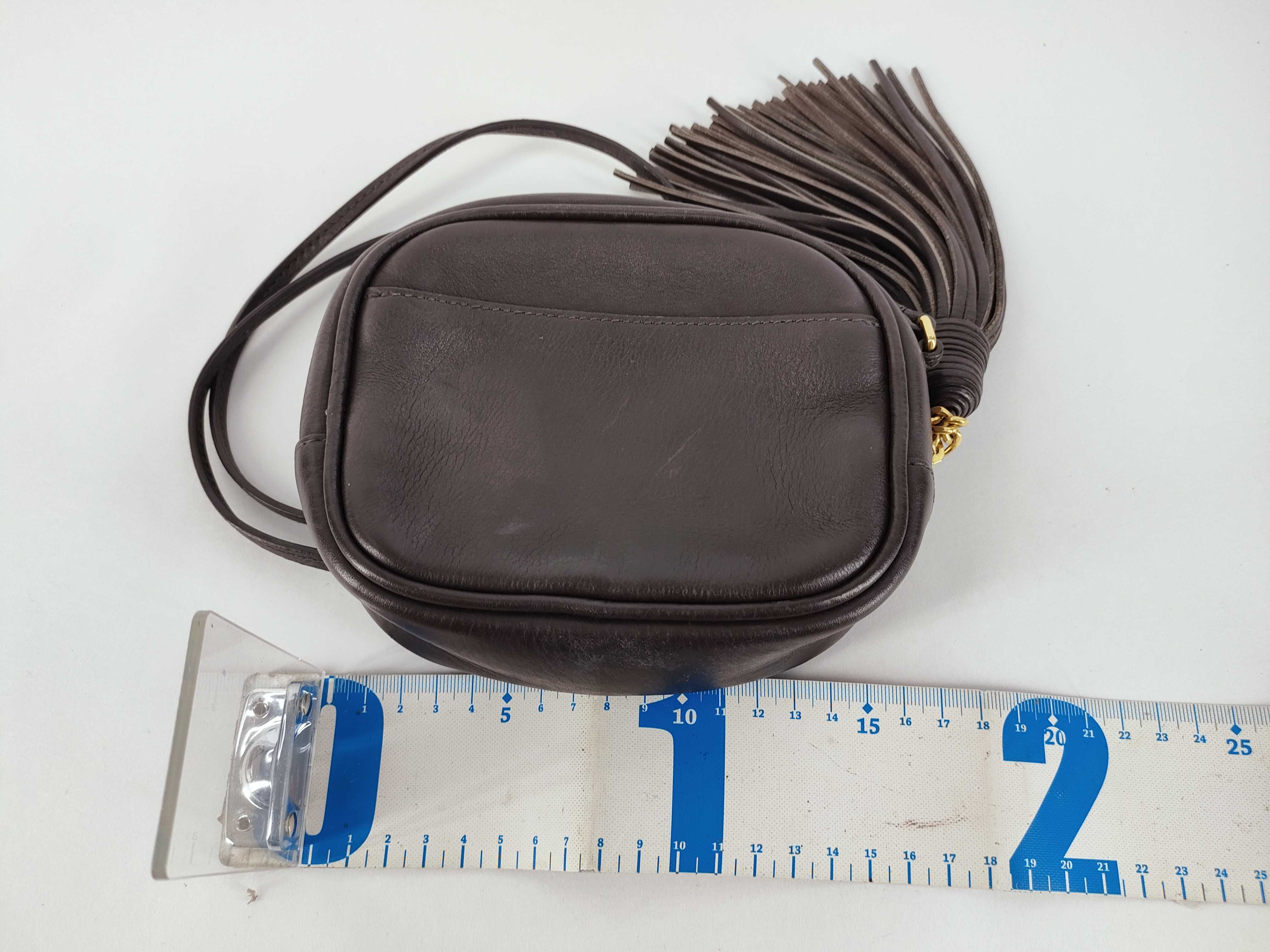 Paris Blogger Leather Shoulder Bag Brown 425317 Shoulder Bag — view 2