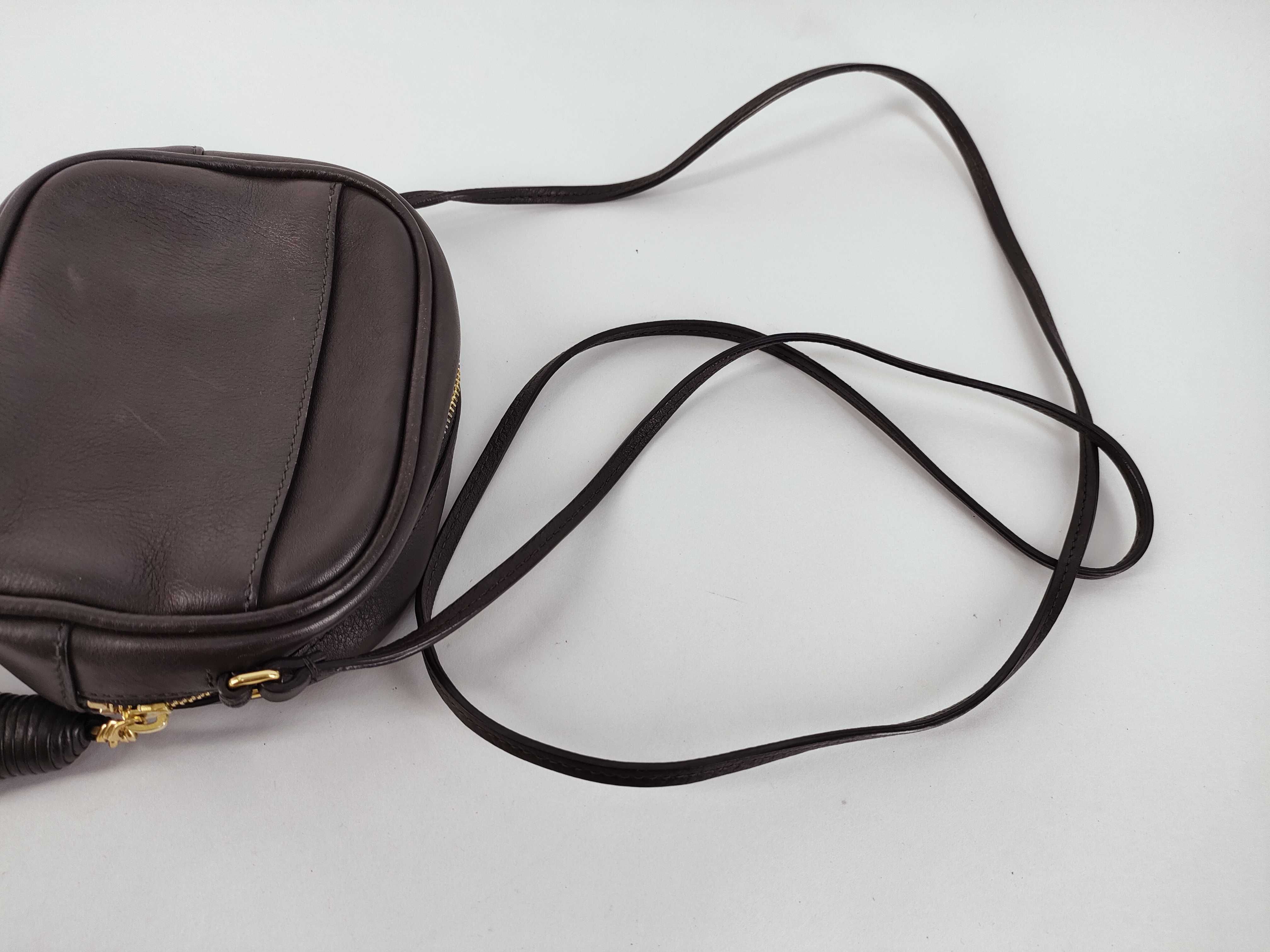 Paris Blogger Leather Shoulder Bag Brown 425317 Shoulder Bag — view 3