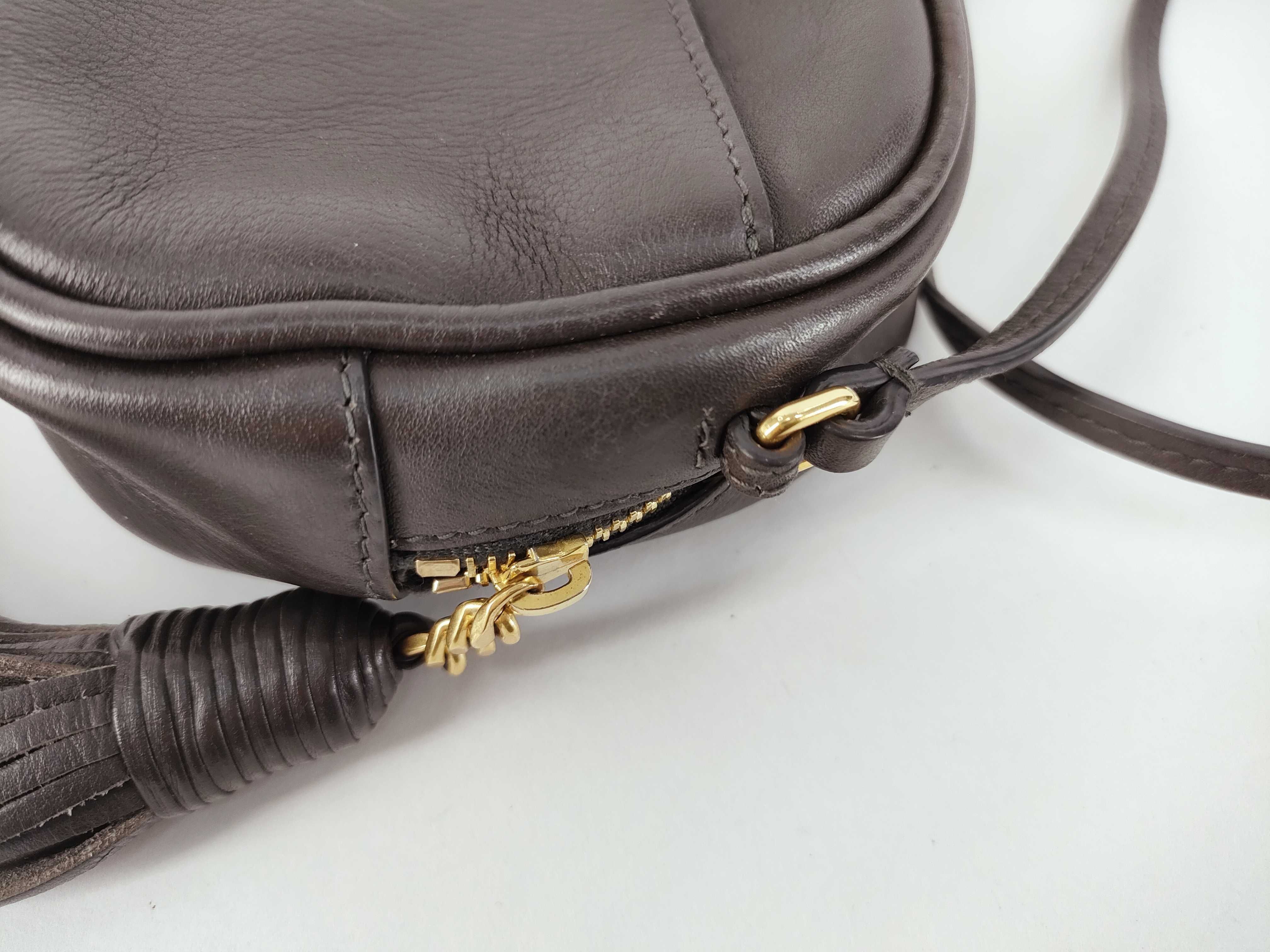 Paris Blogger Leather Shoulder Bag Brown 425317 Shoulder Bag — view 5