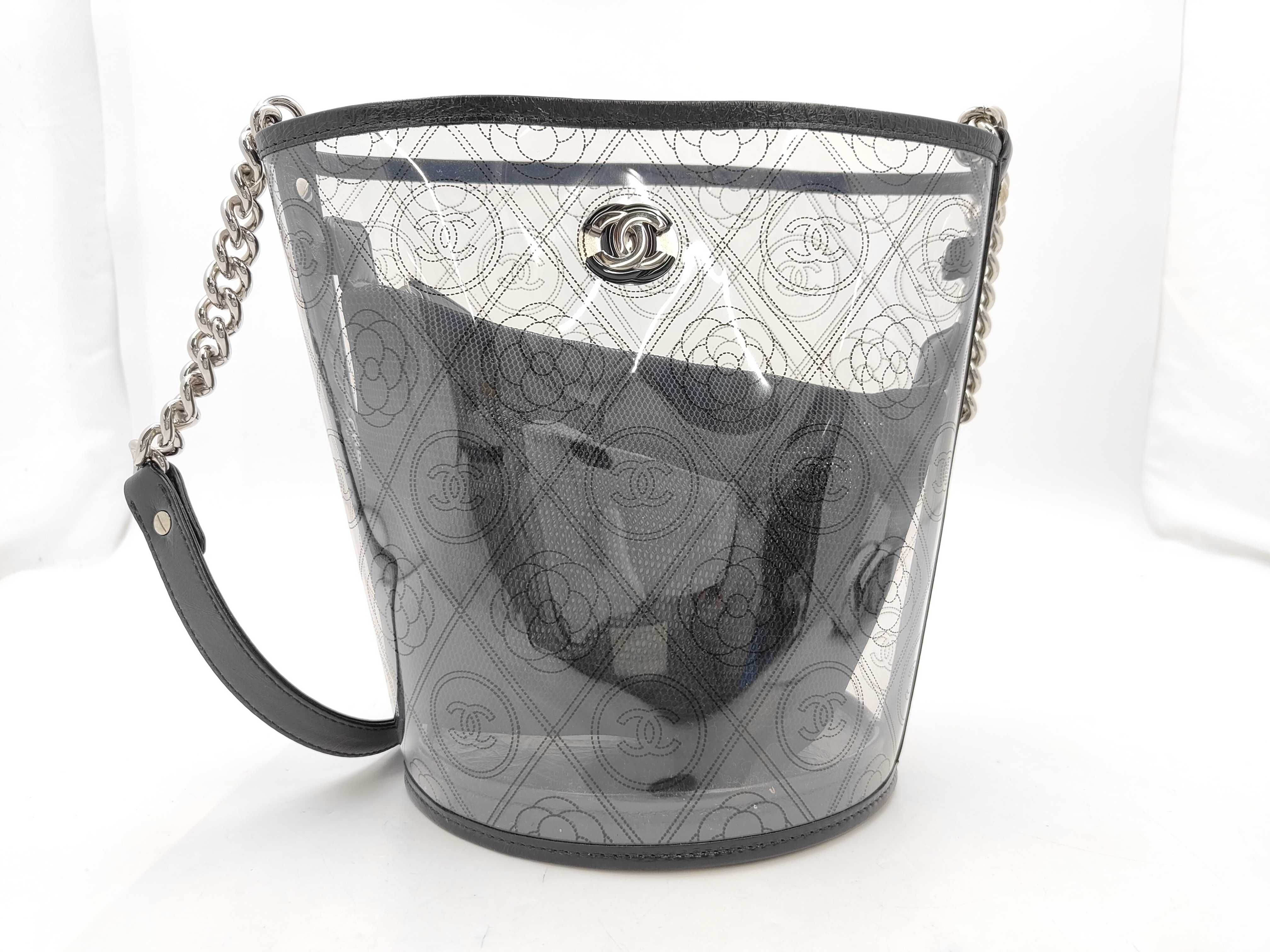 Camellia Shoulder Bag, Vinyl Tote Bag