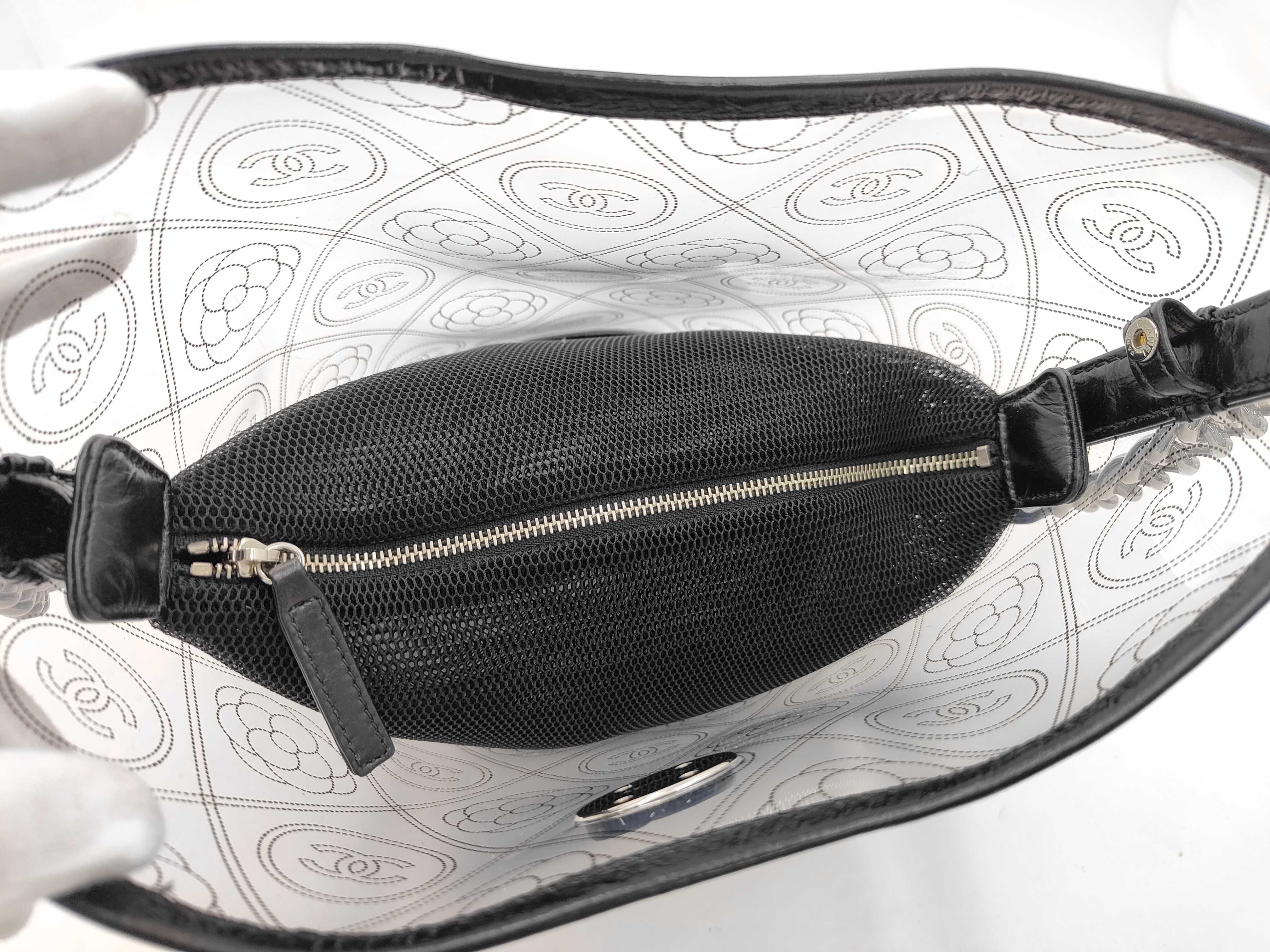 Camellia Shoulder Bag, Vinyl Tote Bag — view 9