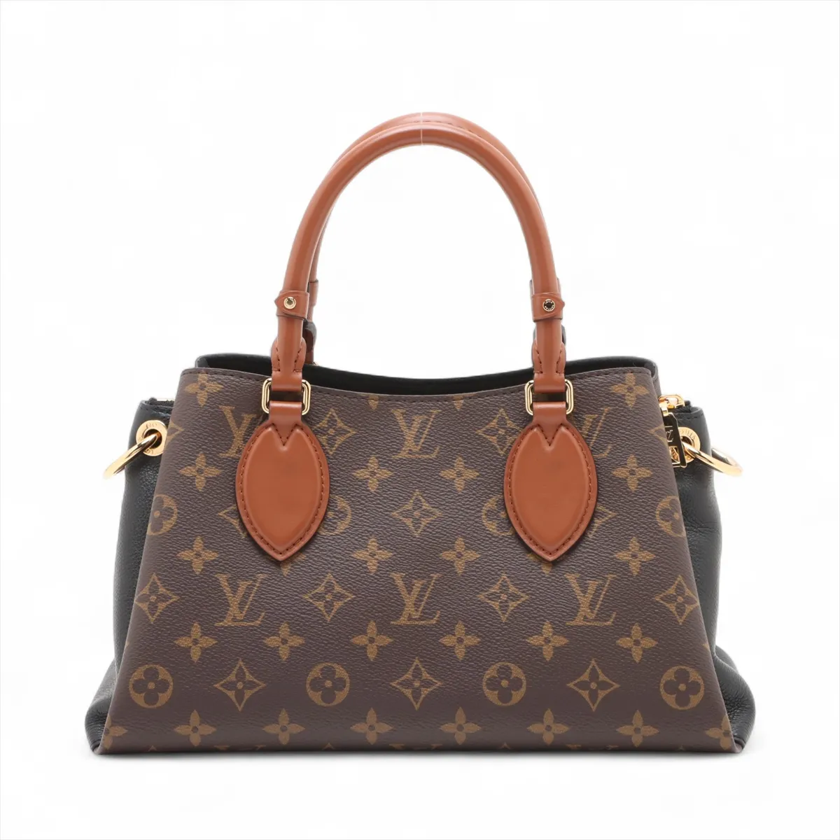 Monogram x Leather Vendome BB M46507 Brown x Black RFID reaction available — view 2