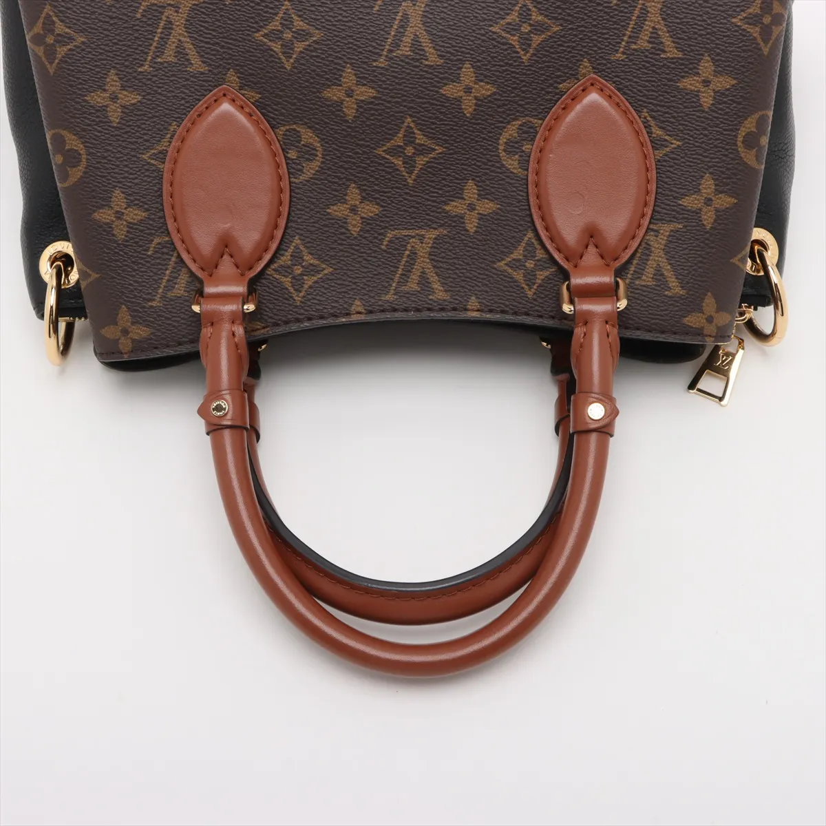Monogram x Leather Vendome BB M46507 Brown x Black RFID reaction available — view 5