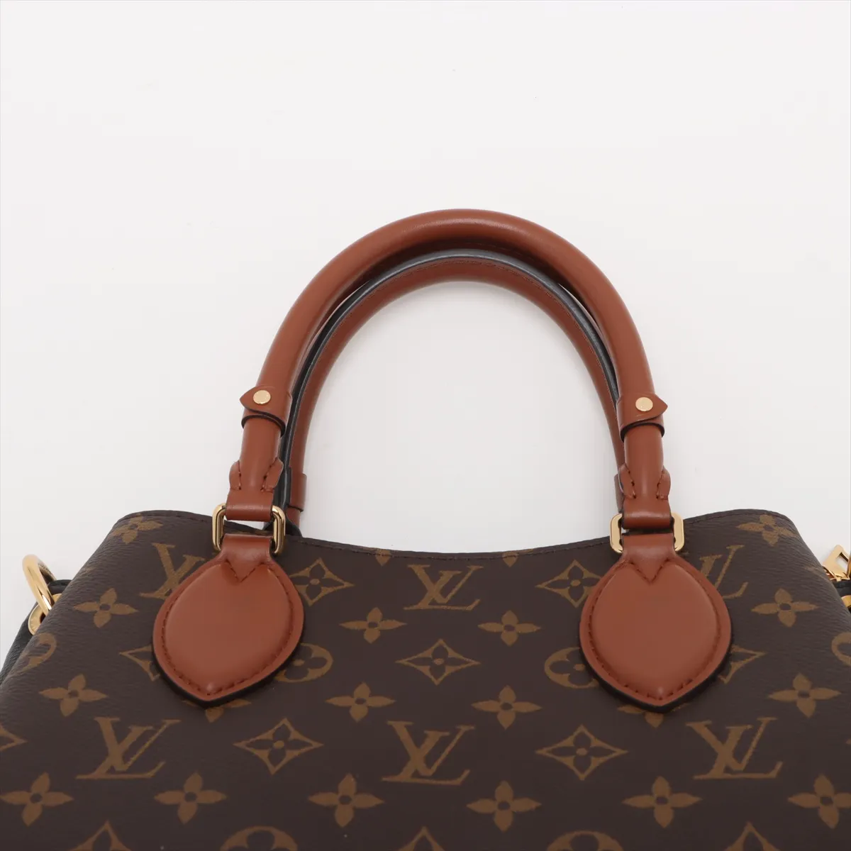 Monogram x Leather Vendome BB M46507 Brown x Black RFID reaction available — view 6