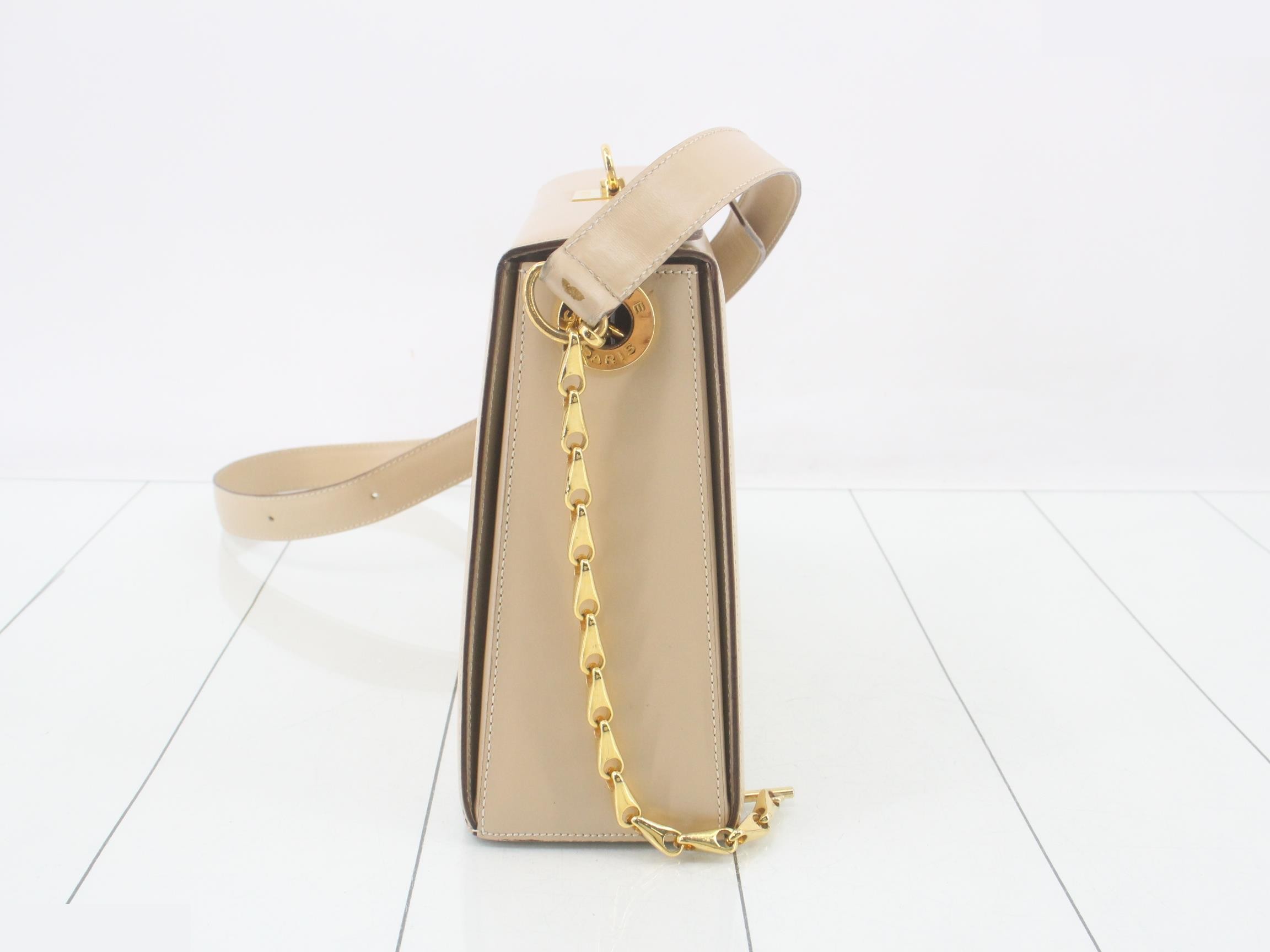 Gancini Leather Shoulder Bag — view 4