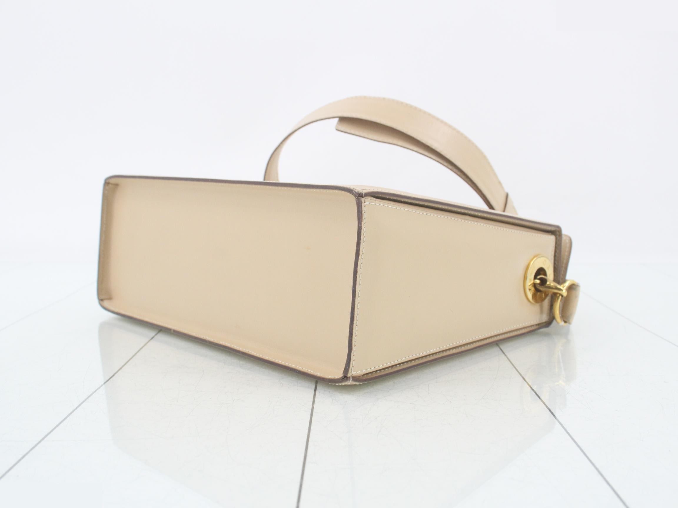 Gancini Leather Shoulder Bag — view 6