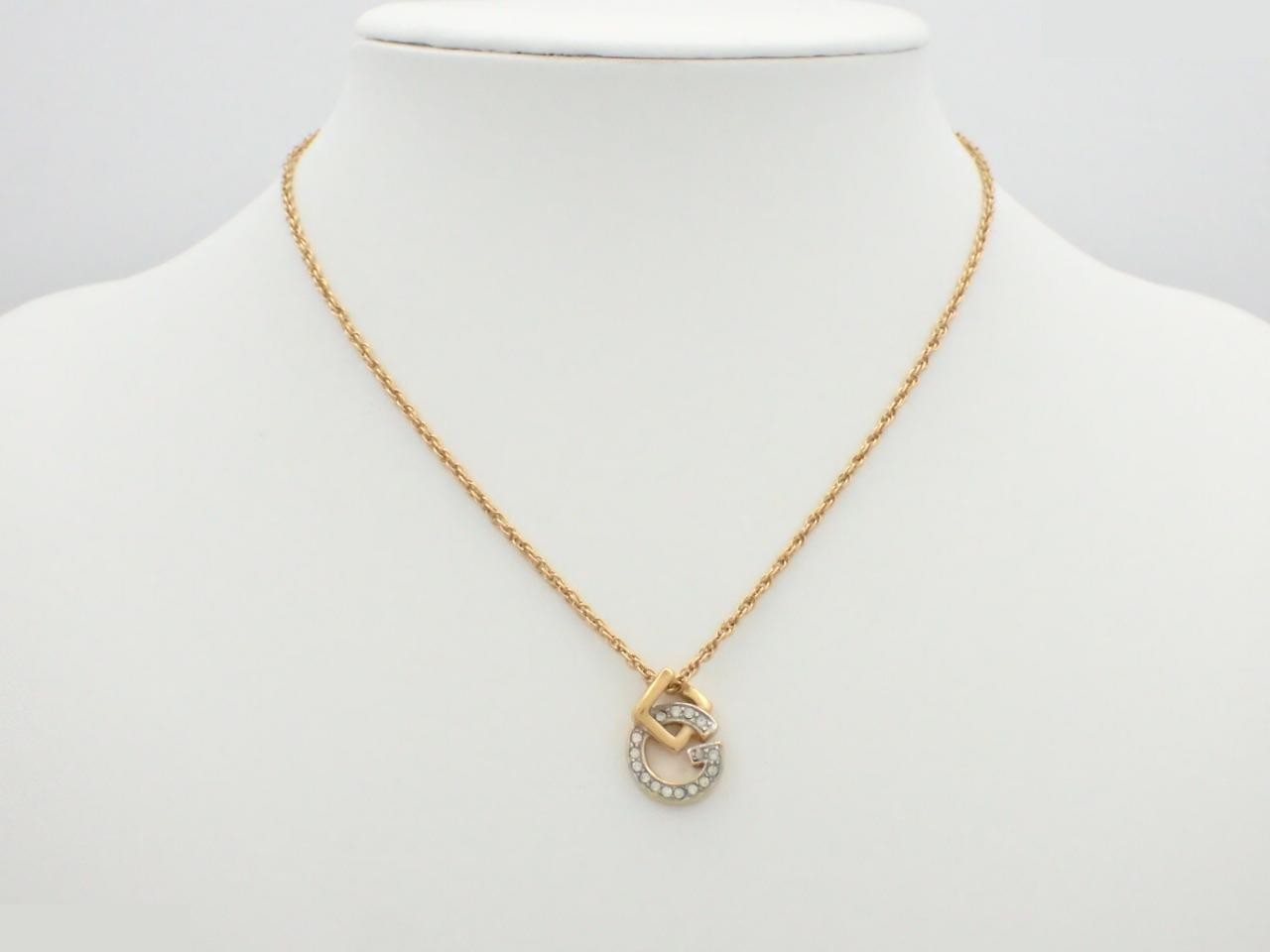 Gold necklace, chain approximately 42cm — view 3
