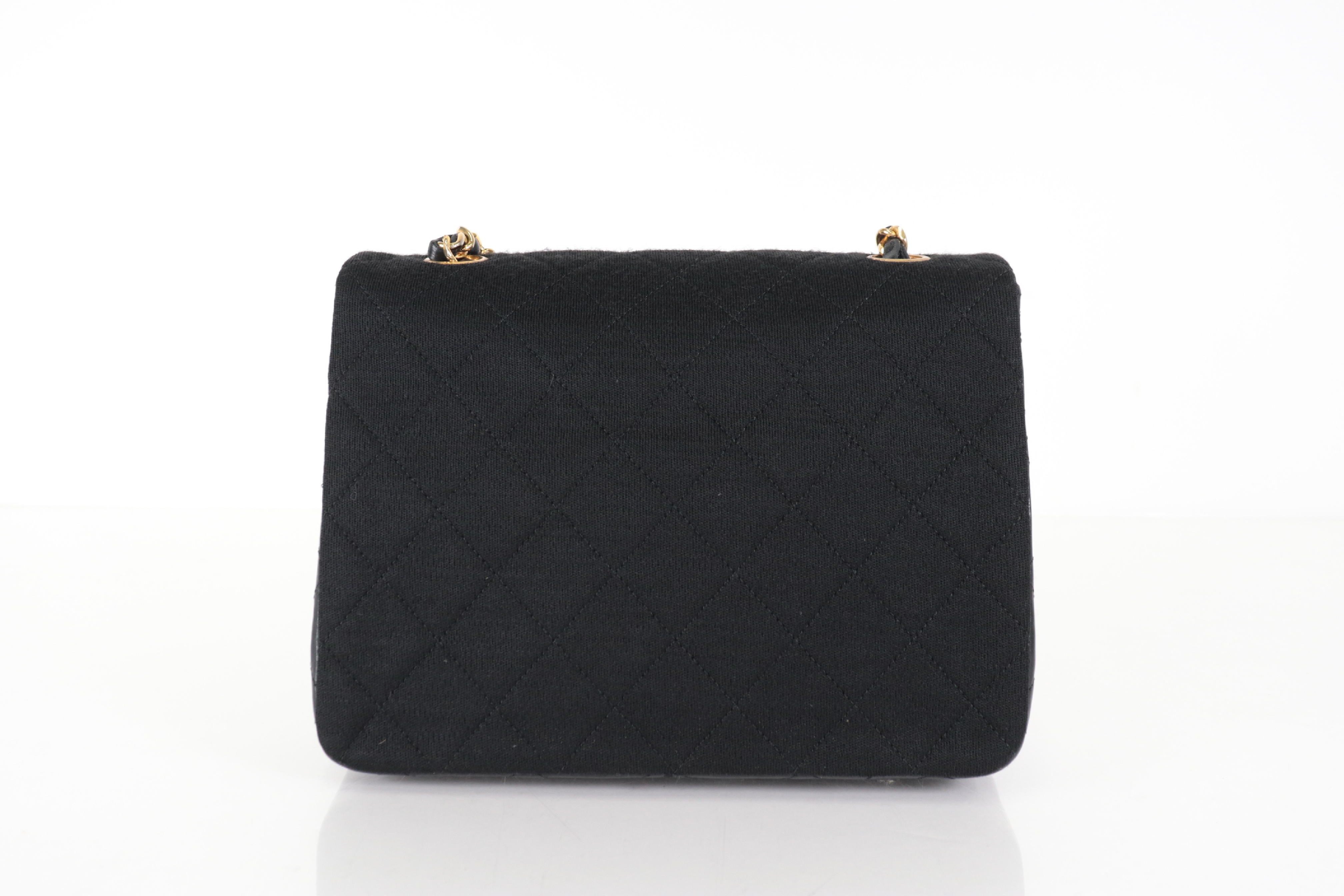 Matelassé Cotton x Lambskin Mini Chain Shoulder Bag (Series 1) — view 2