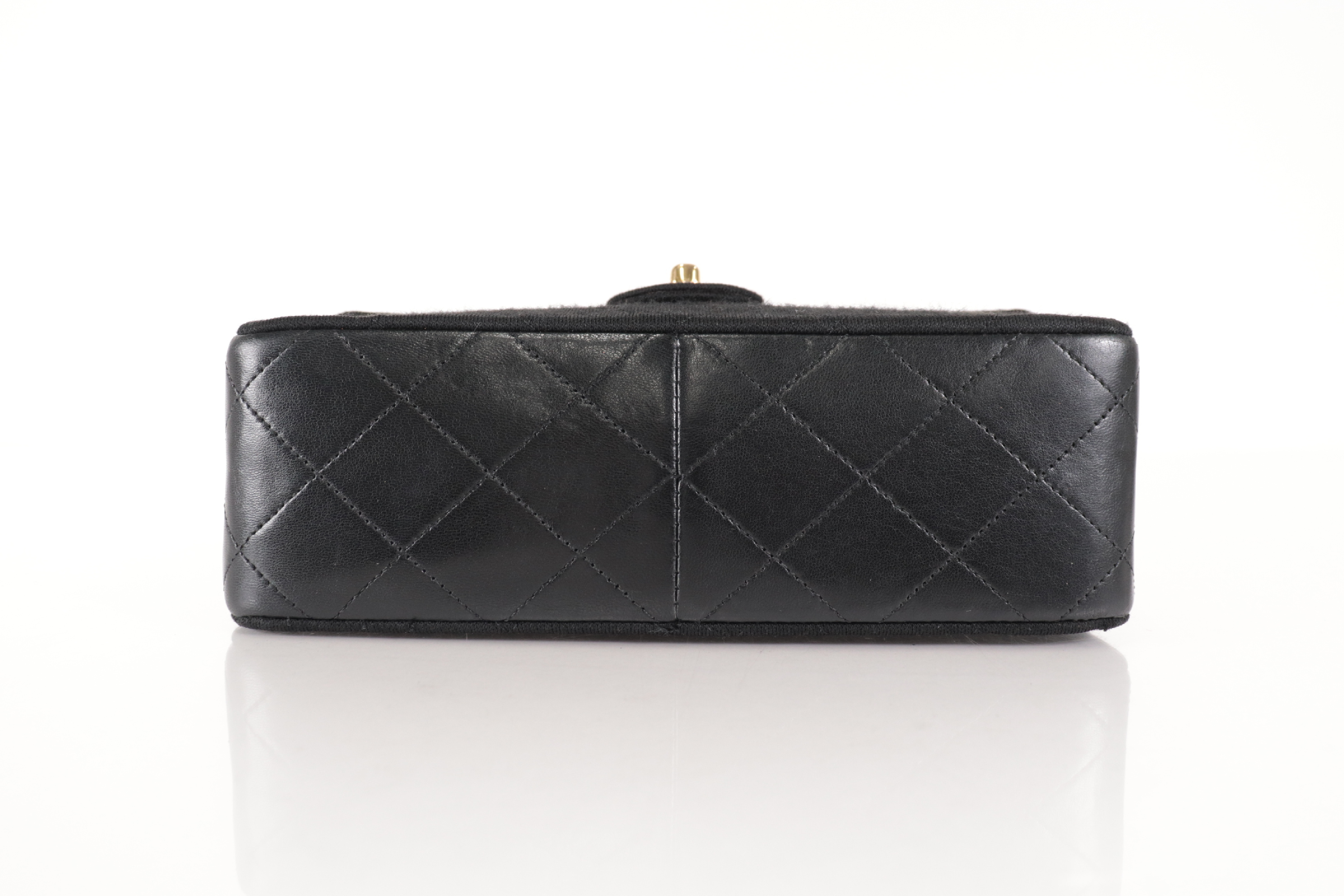 Matelassé Cotton x Lambskin Mini Chain Shoulder Bag (Series 1) — view 6