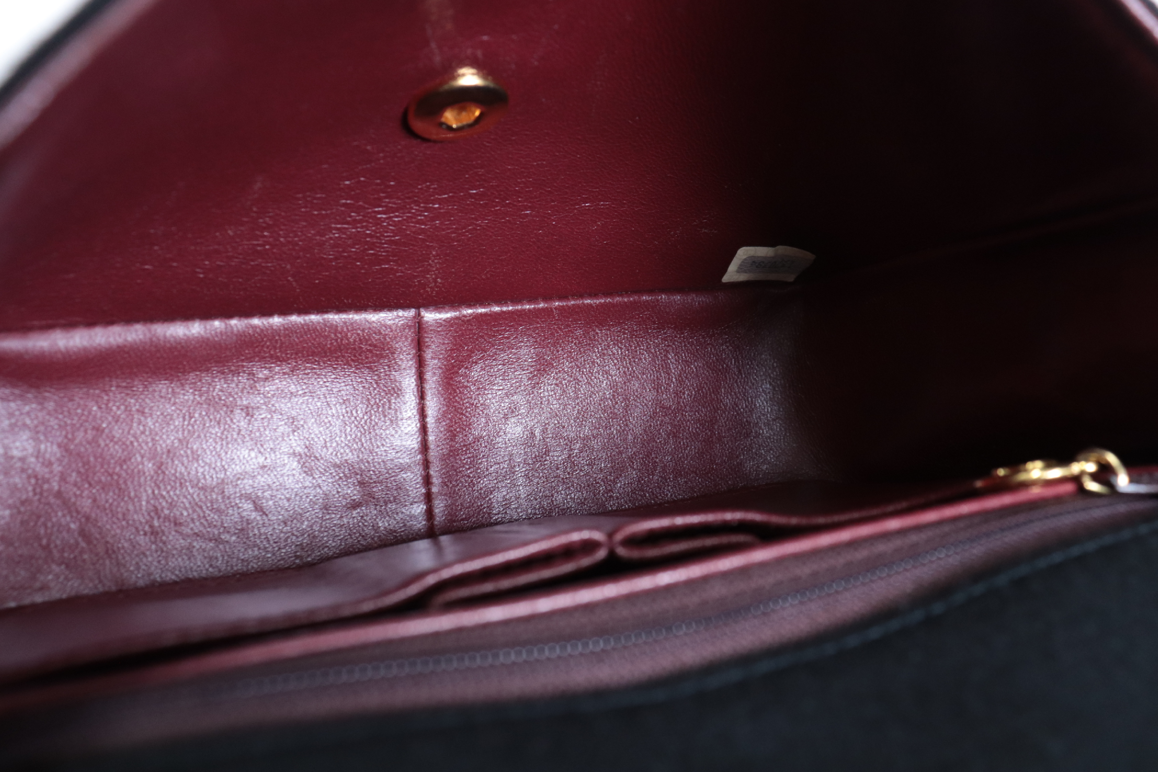 Matelassé Cotton x Lambskin Mini Chain Shoulder Bag (Series 1) — view 9