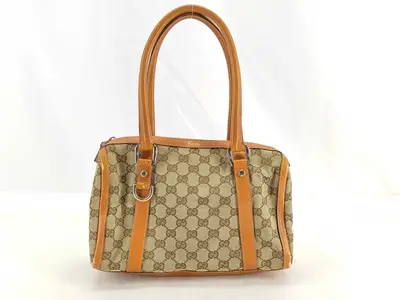 GG Canvas Bag Boston Bag