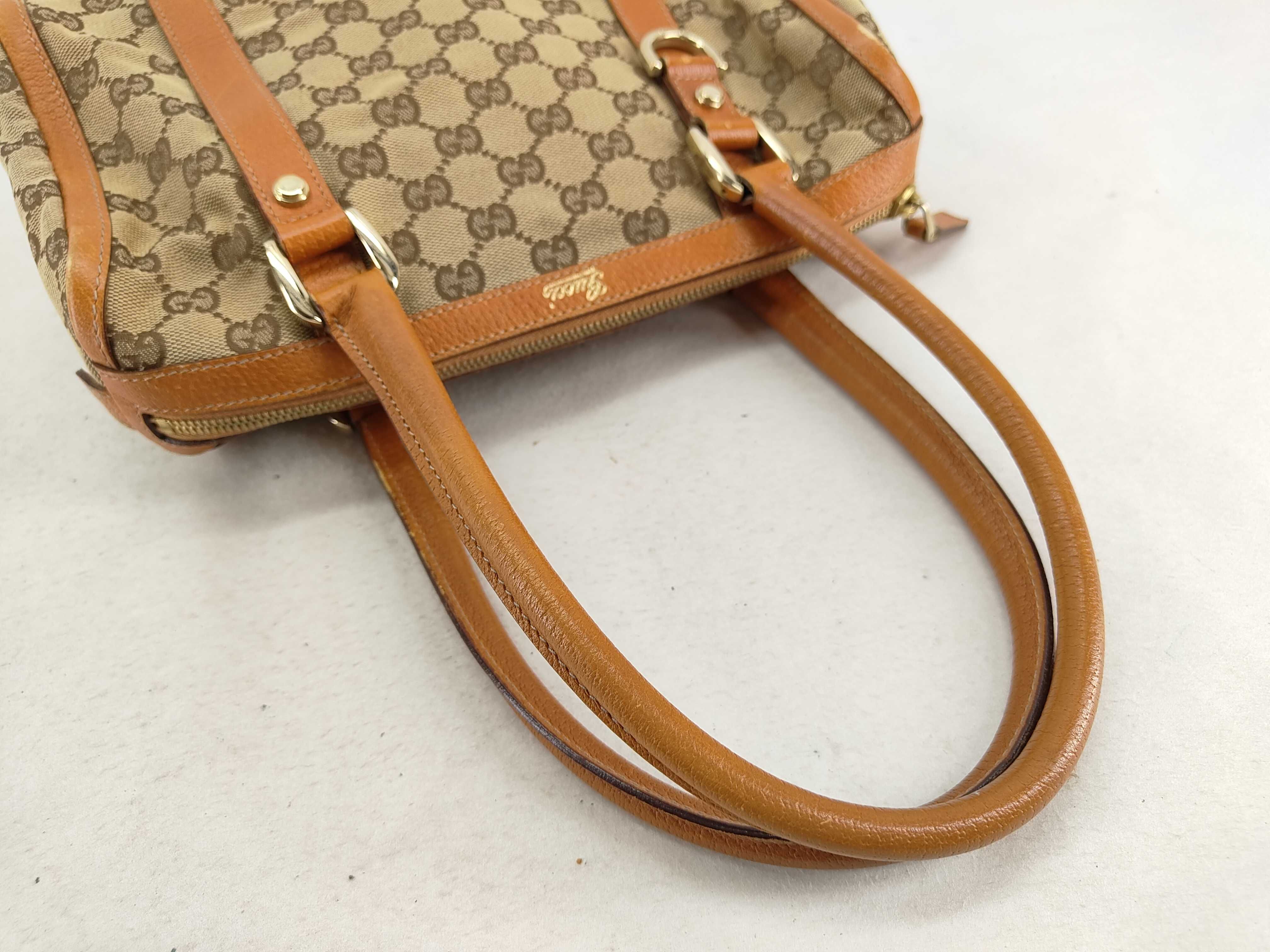 GG Canvas Bag Boston Bag — view 4
