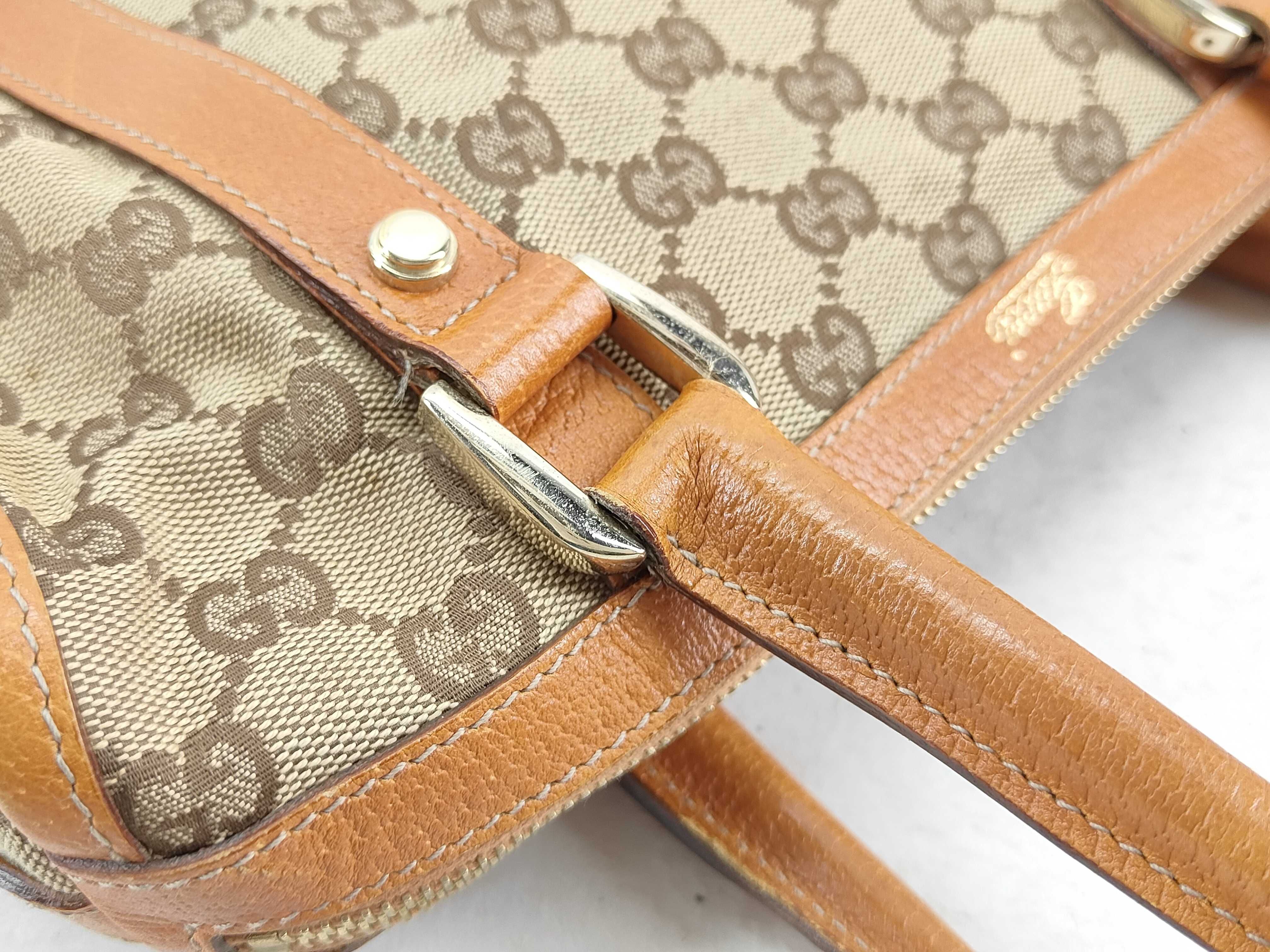 GG Canvas Bag Boston Bag — view 6