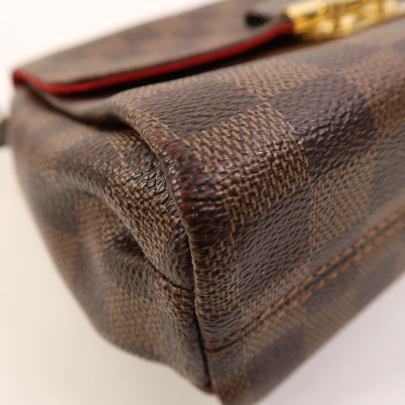 Damier Croisette Handmade Shoulder Bag Ebene Brown 2way Shoulder Bag N 53000 — view 11