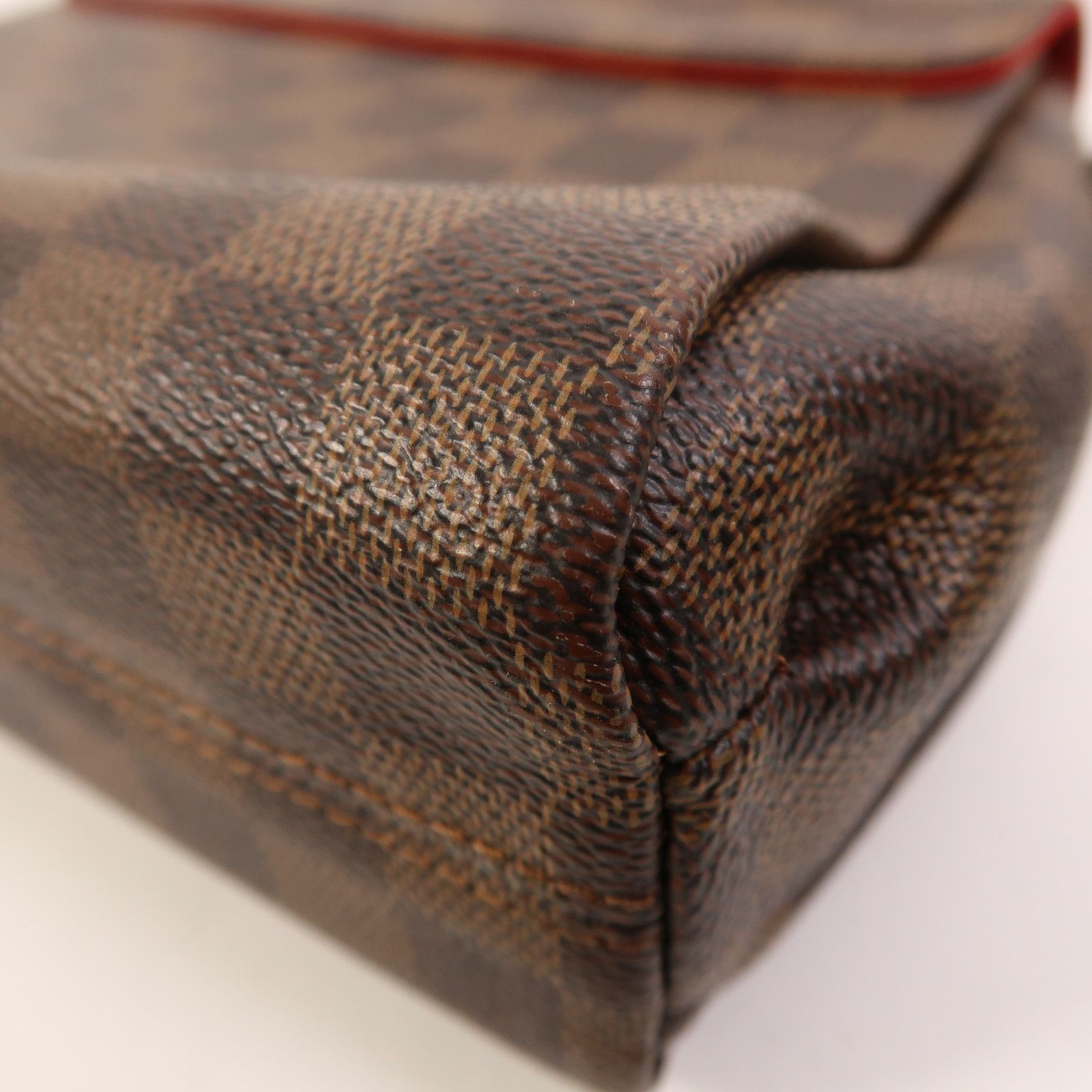 Damier Croisette Handmade Shoulder Bag Ebene Brown 2way Shoulder Bag N 53000 — view 12