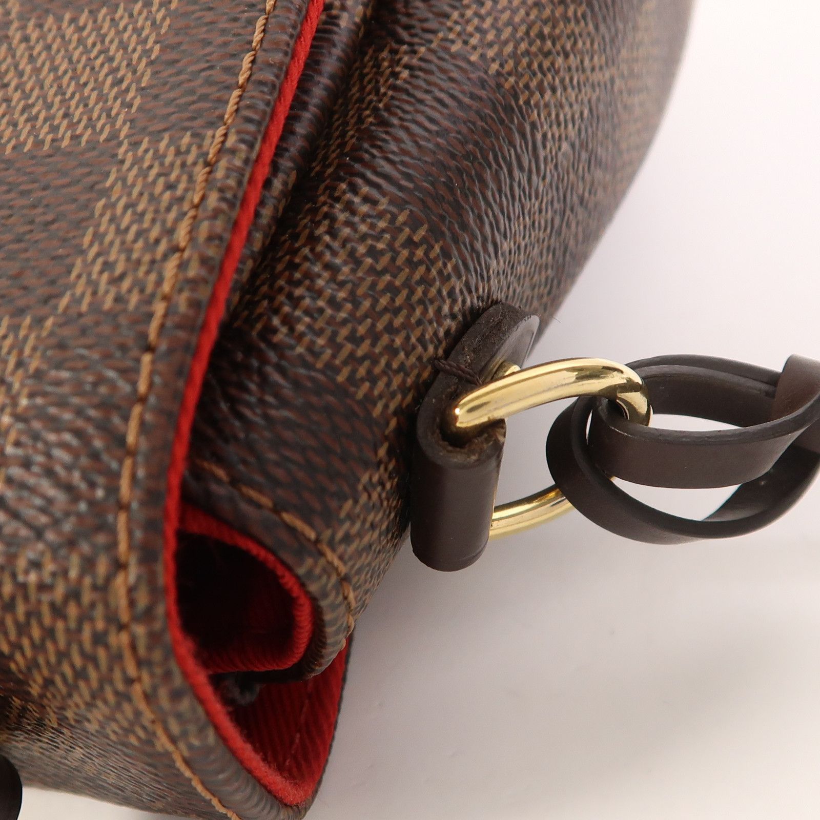 Damier Croisette Handmade Shoulder Bag Ebene Brown 2way Shoulder Bag N 53000 — view 18