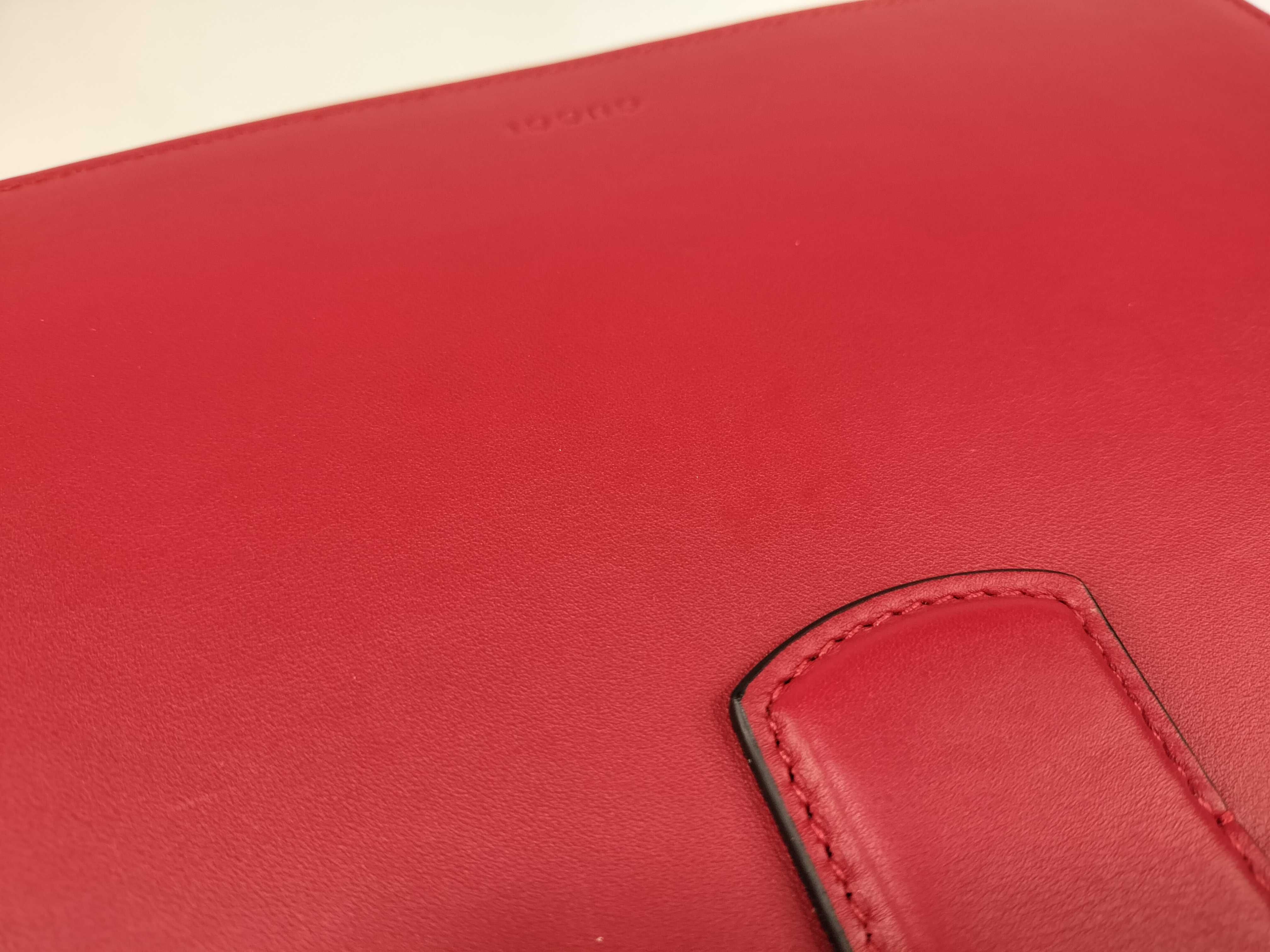 Bamboo Dionysus Leather 2-Way Handbag, Red, 448075 (Handbag) — view 15