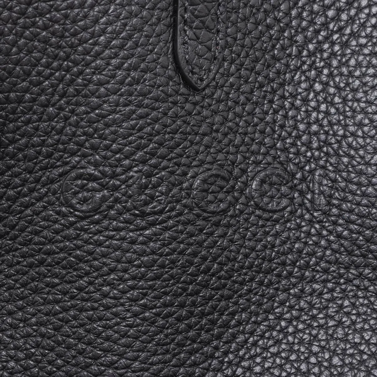 Tortissima Leather Tote Bag, Black — view 8