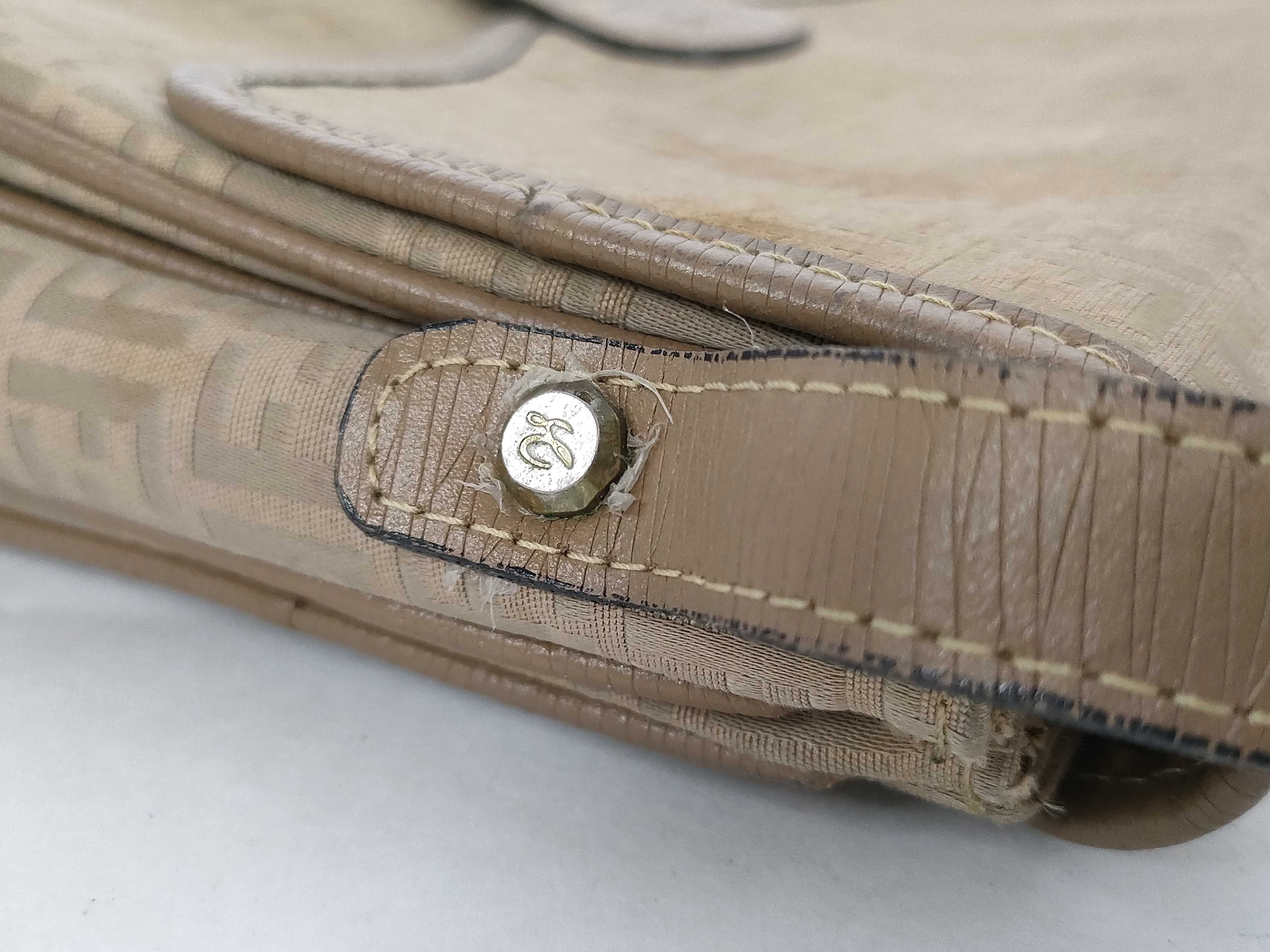 Zucca pattern Fendi shoulder bag — view 5