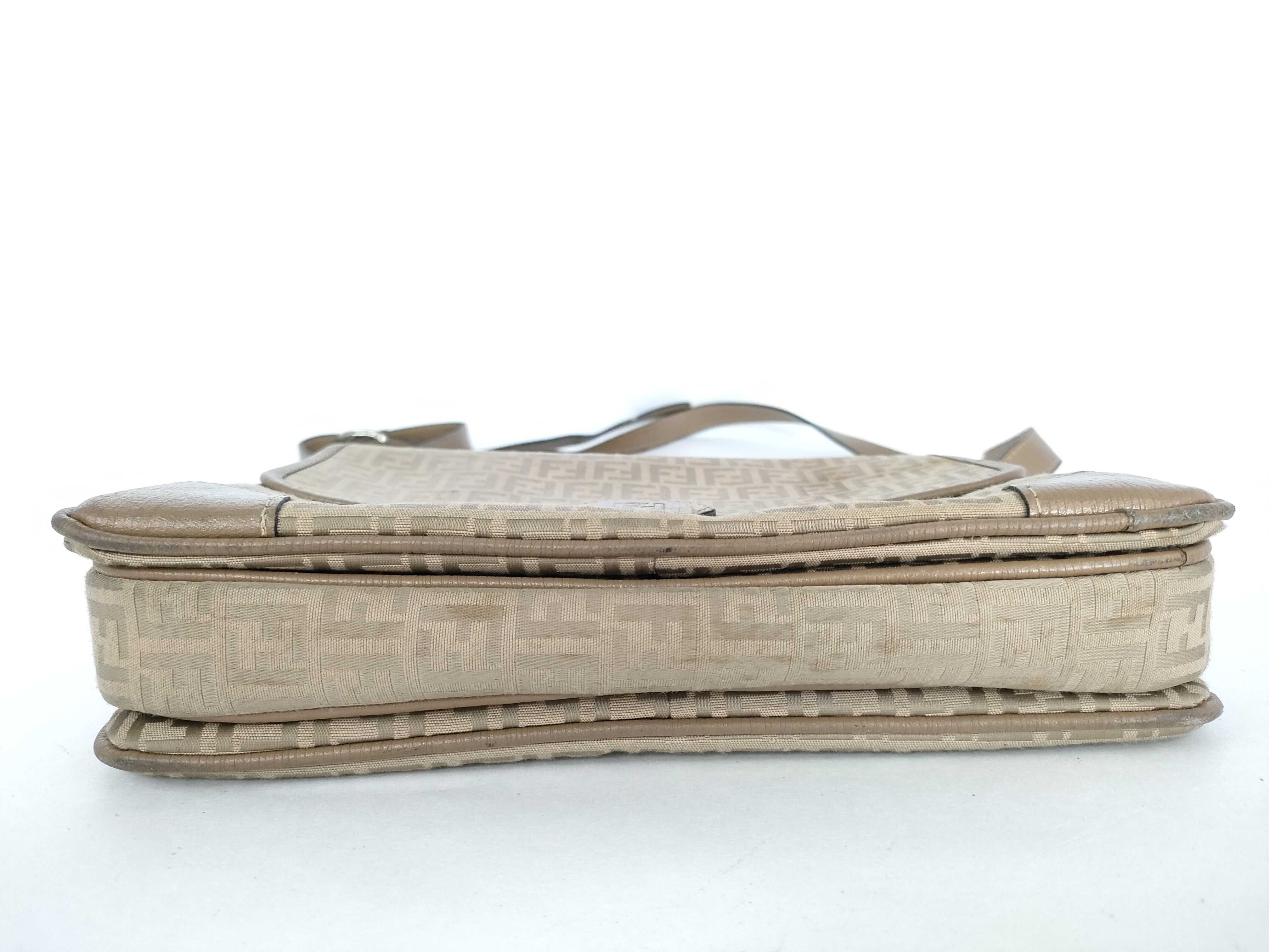 Zucca pattern Fendi shoulder bag — view 7