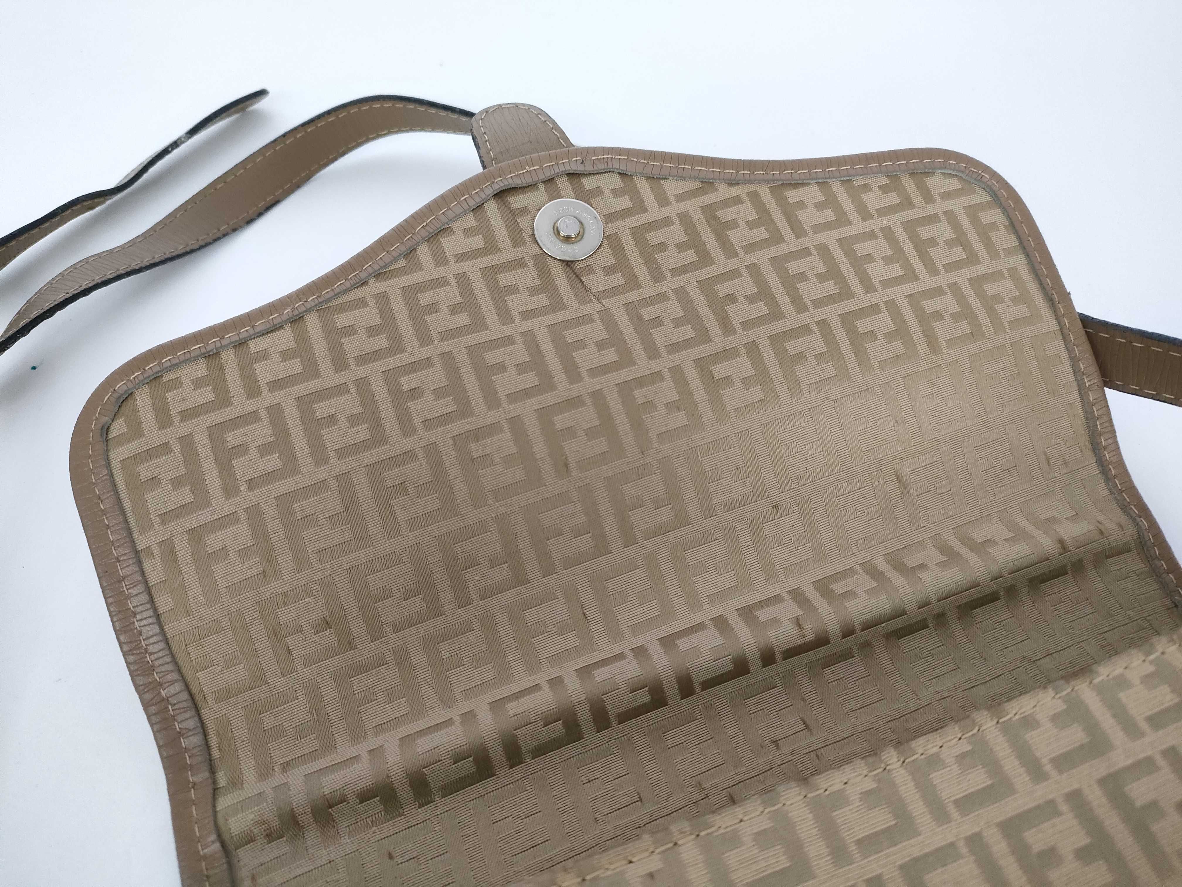 Zucca pattern Fendi shoulder bag — view 8