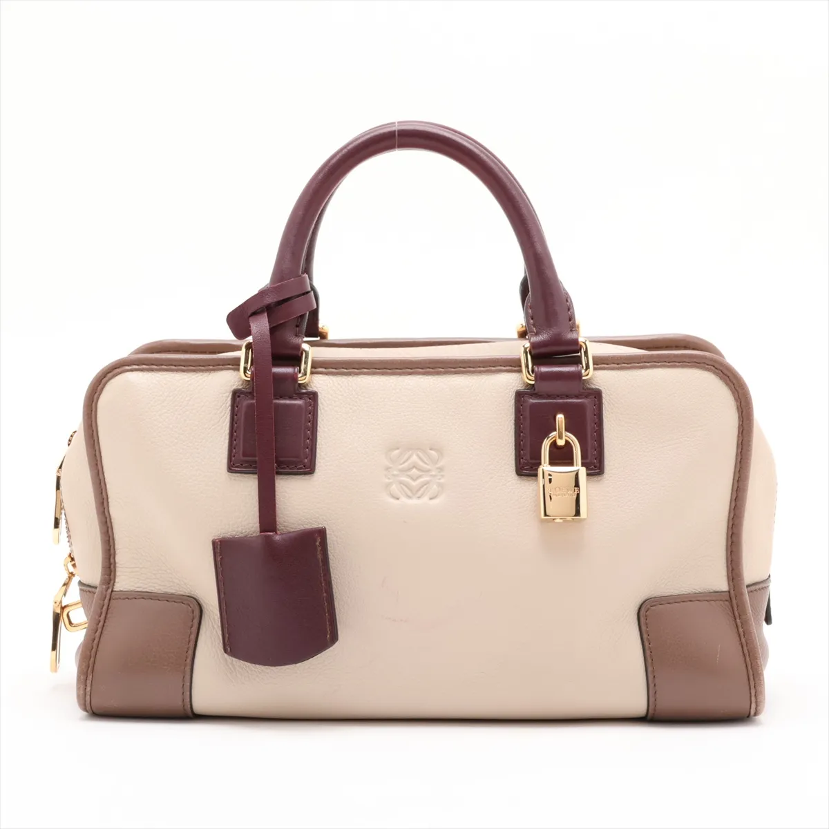Amazona 28 Leather Handbag, Multicolor