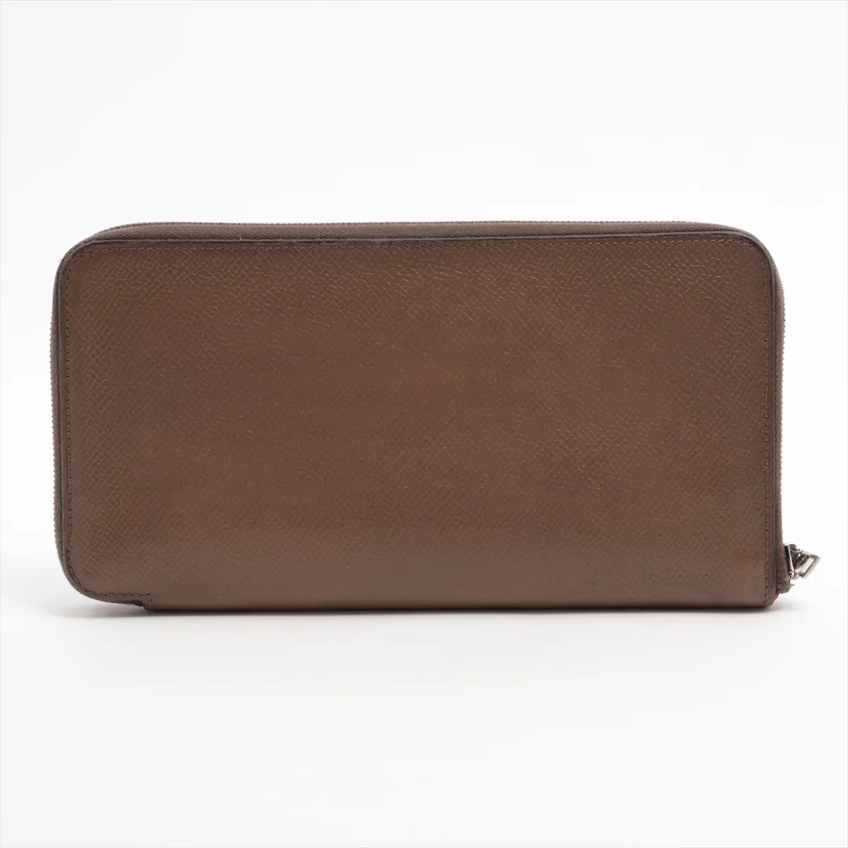 Azap Long Silk In Veau Epsom Round Zip Wallet Brown N:2010 — view 2