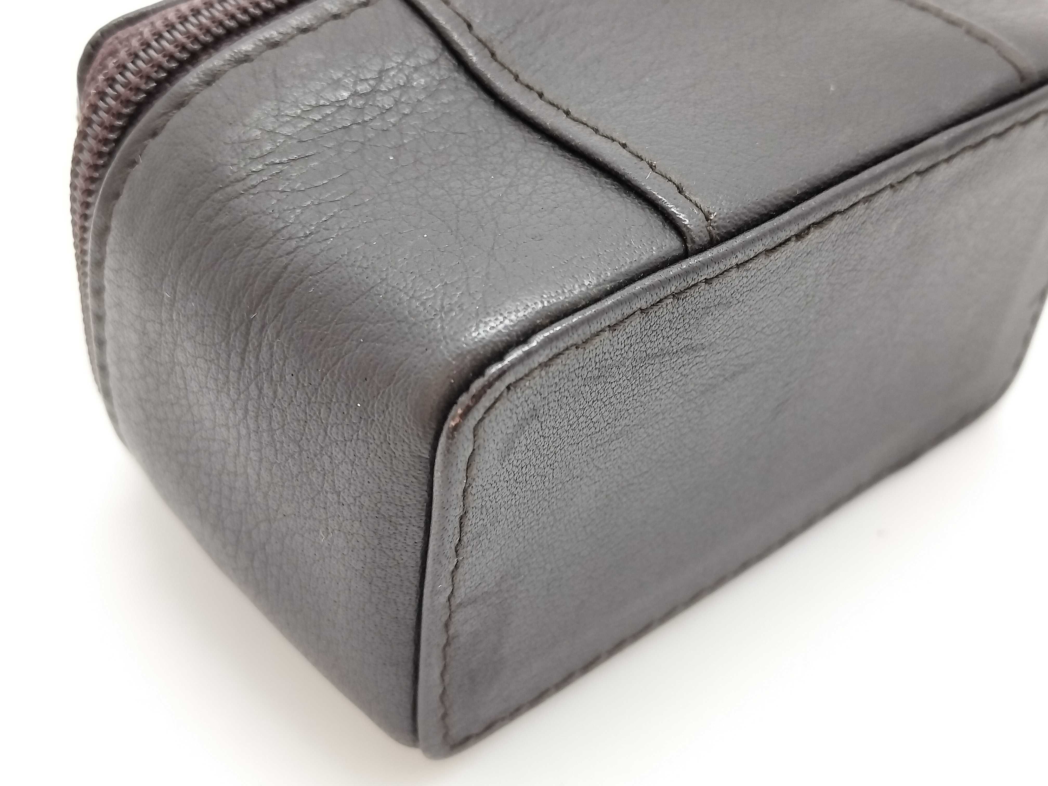 Vanity Bag Mini Bag Pouch CD Logo Leather Pouch — view 3