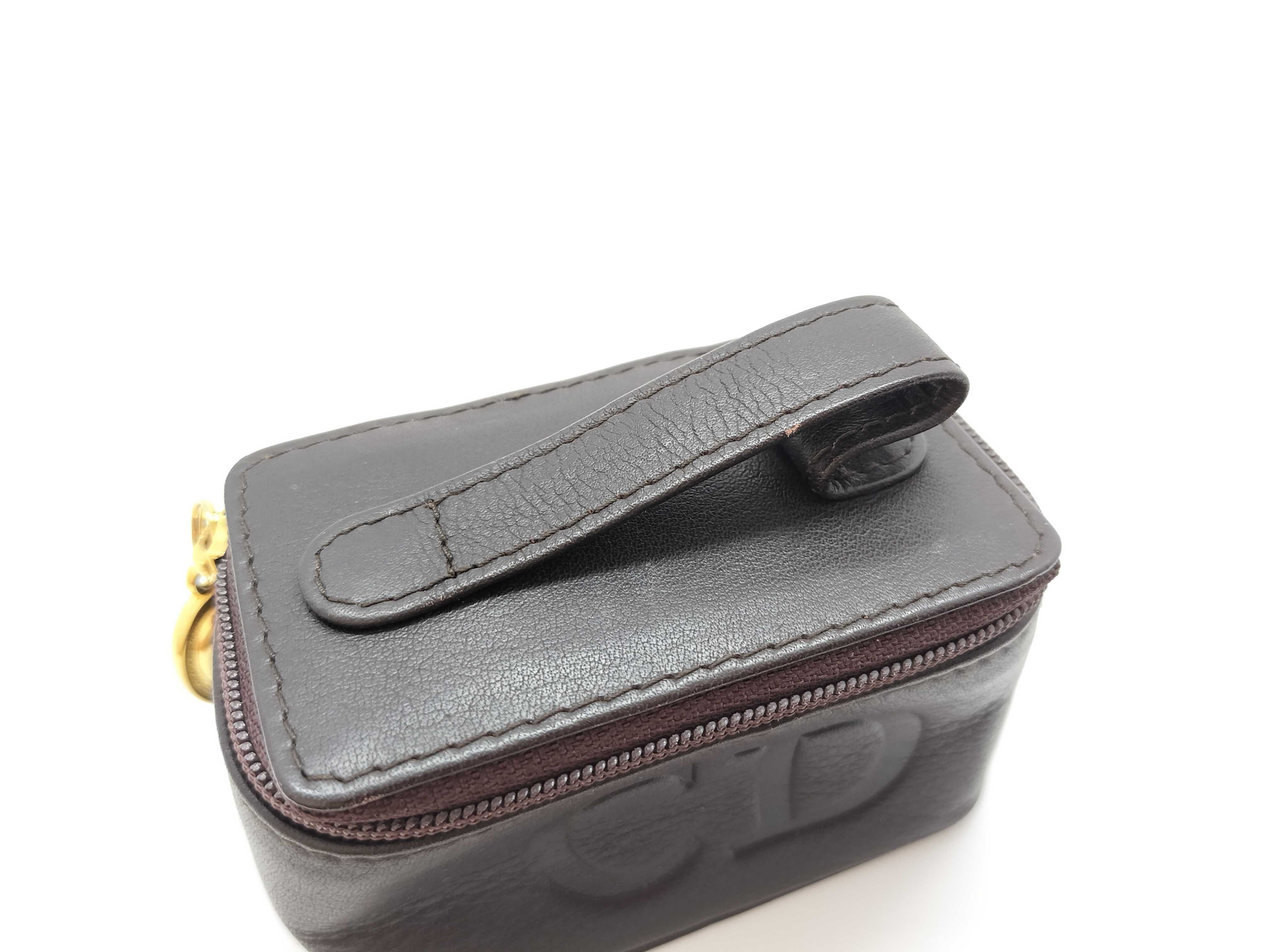 Vanity Bag Mini Bag Pouch CD Logo Leather Pouch — view 5