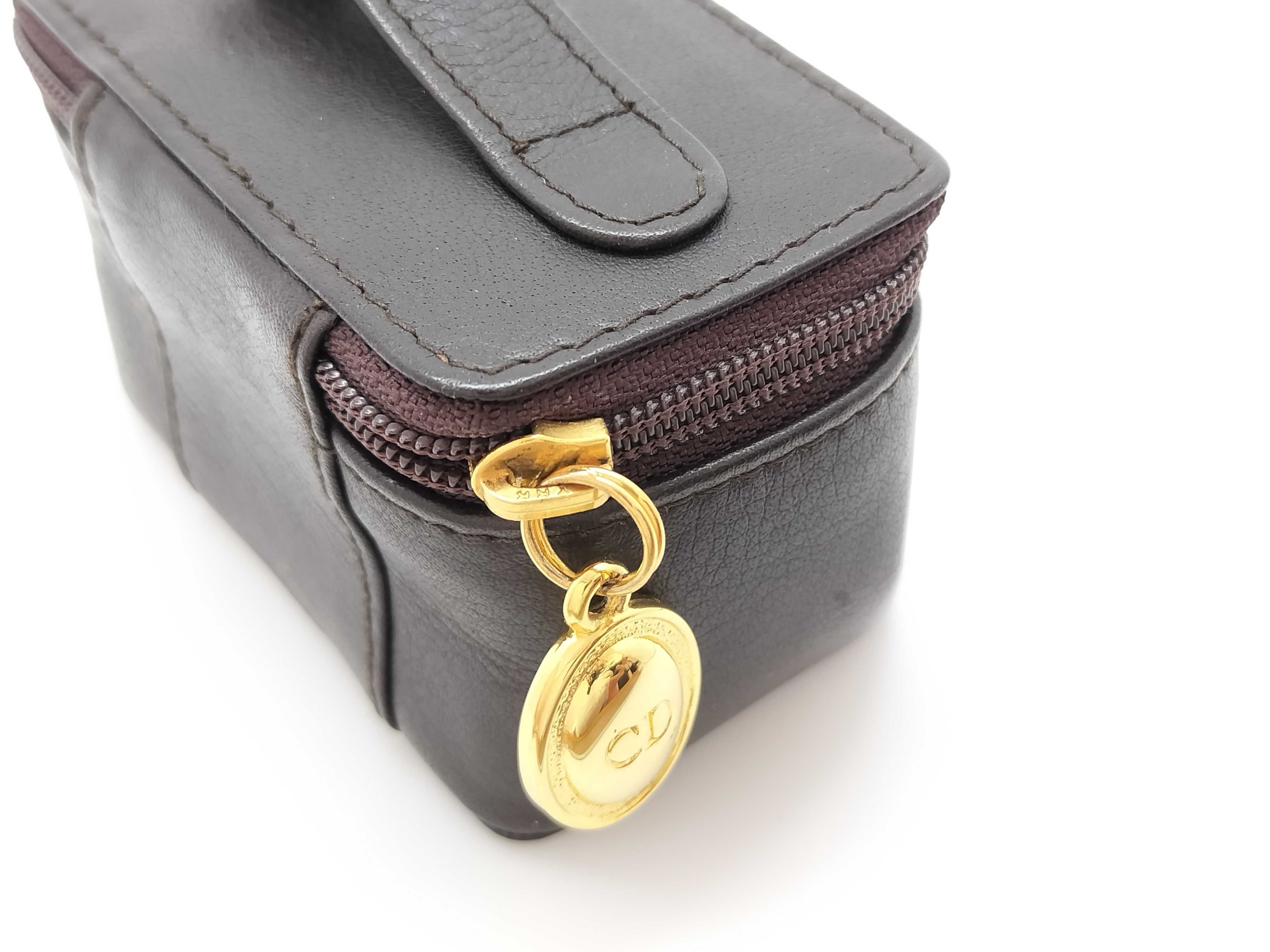 Vanity Bag Mini Bag Pouch CD Logo Leather Pouch — view 8