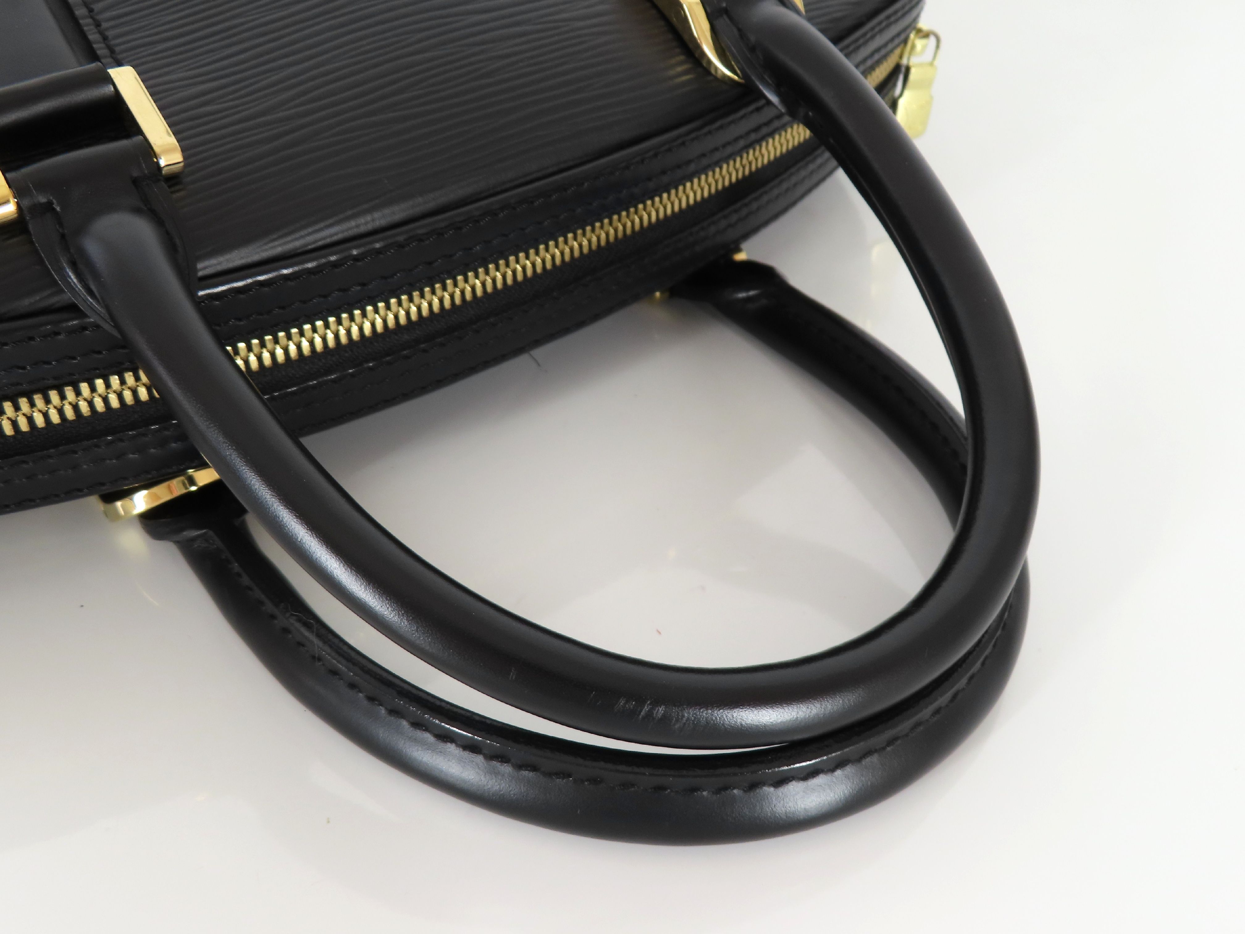 Epi LV Louis Vuitton Jasmine Epi Leather Bag Handbag — view 3