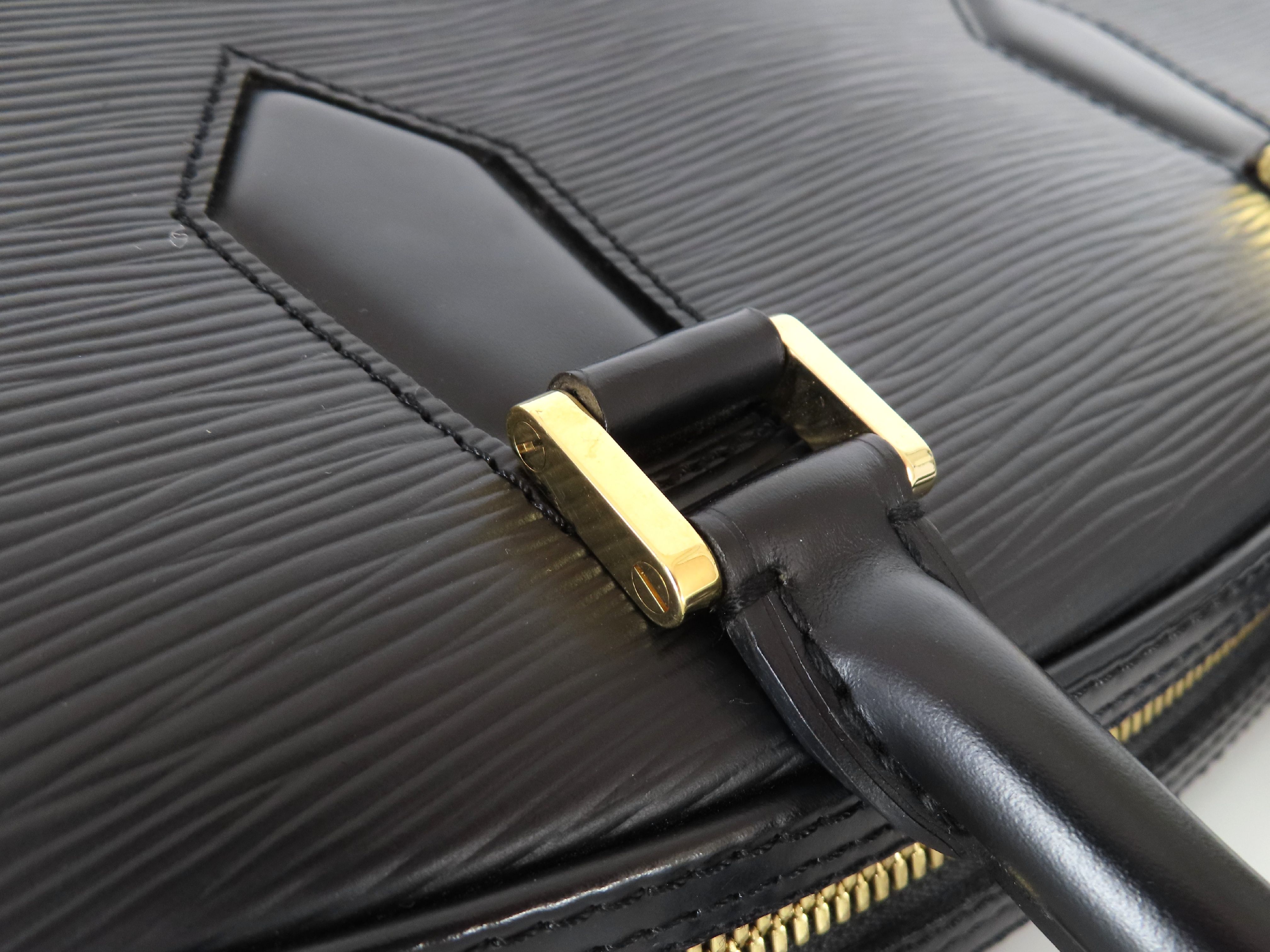 Epi LV Louis Vuitton Jasmine Epi Leather Bag Handbag — view 5