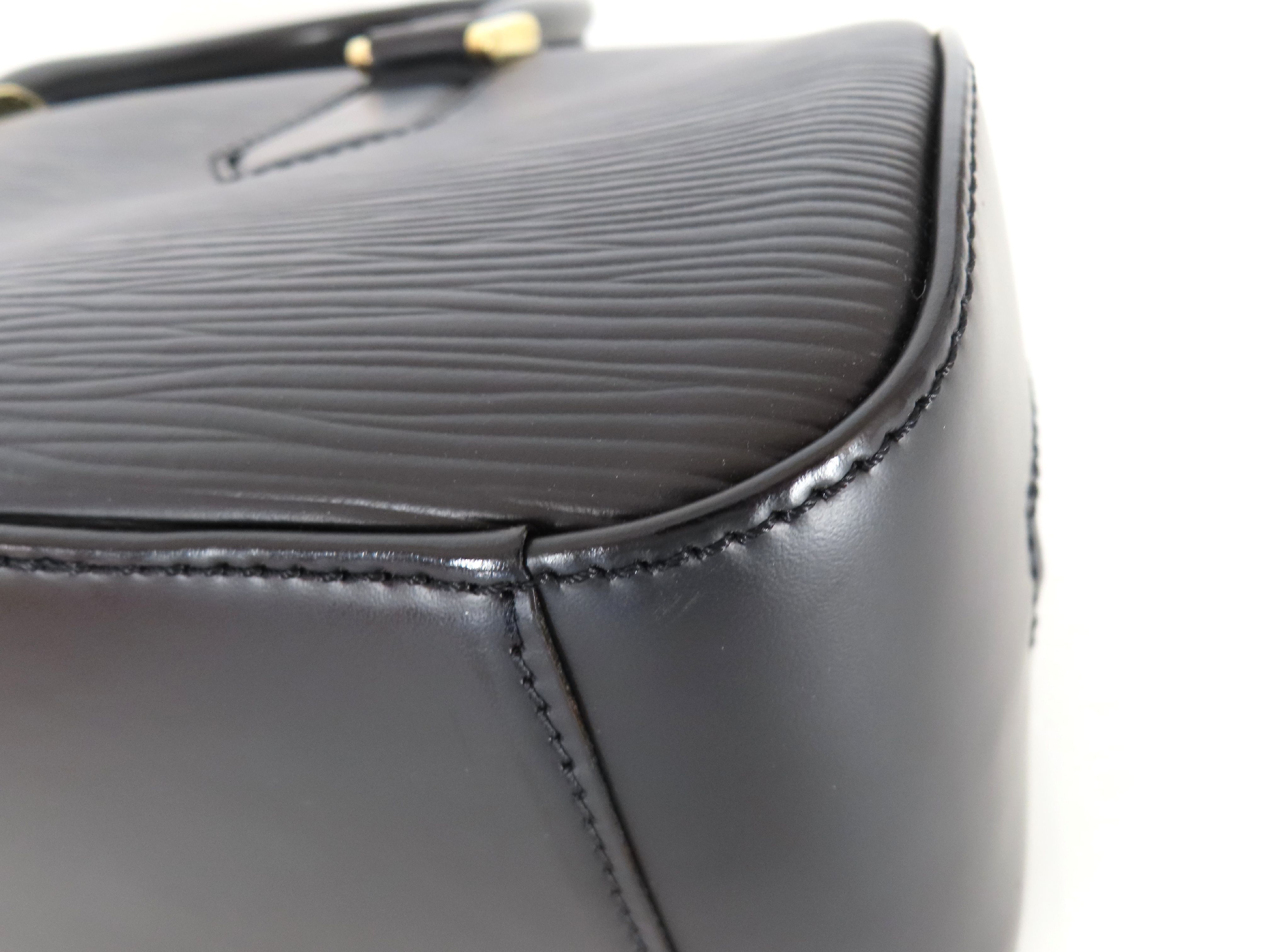 Epi LV Louis Vuitton Jasmine Epi Leather Bag Handbag — view 6