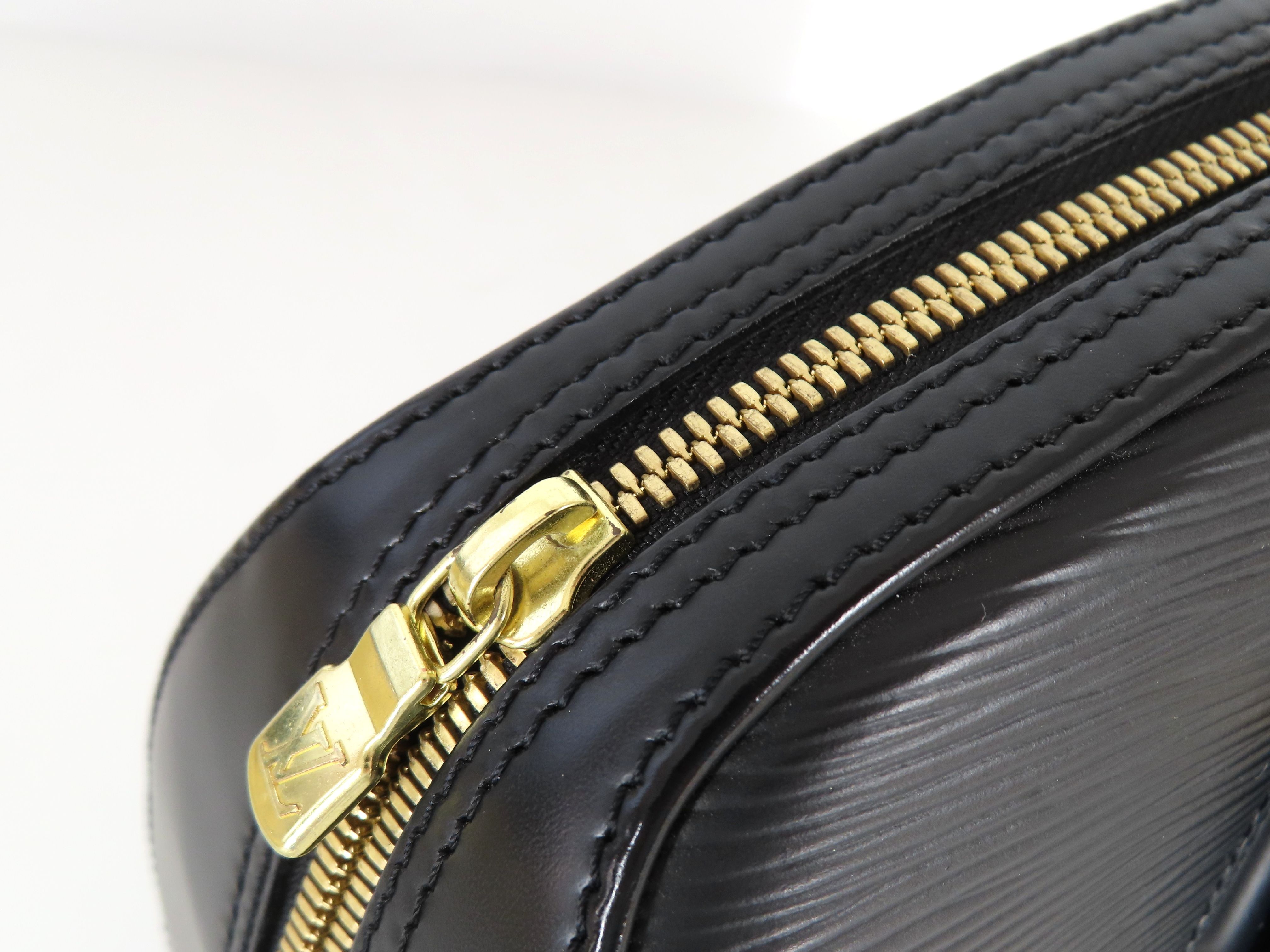 Epi LV Louis Vuitton Jasmine Epi Leather Bag Handbag — view 8
