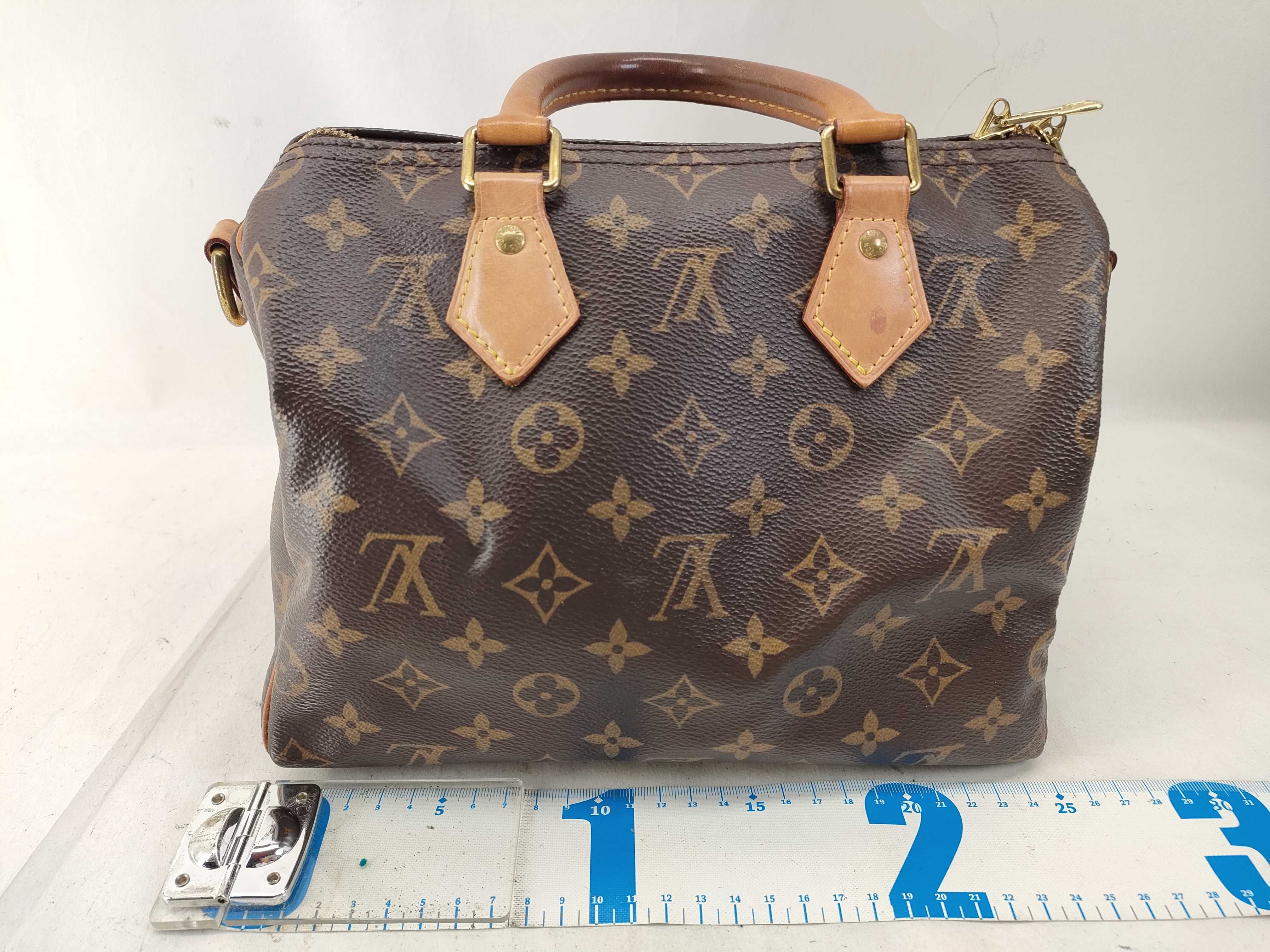 Monogram Speedy Bandoulière 25 M41113 MB2119 Brown Handbag — view 2