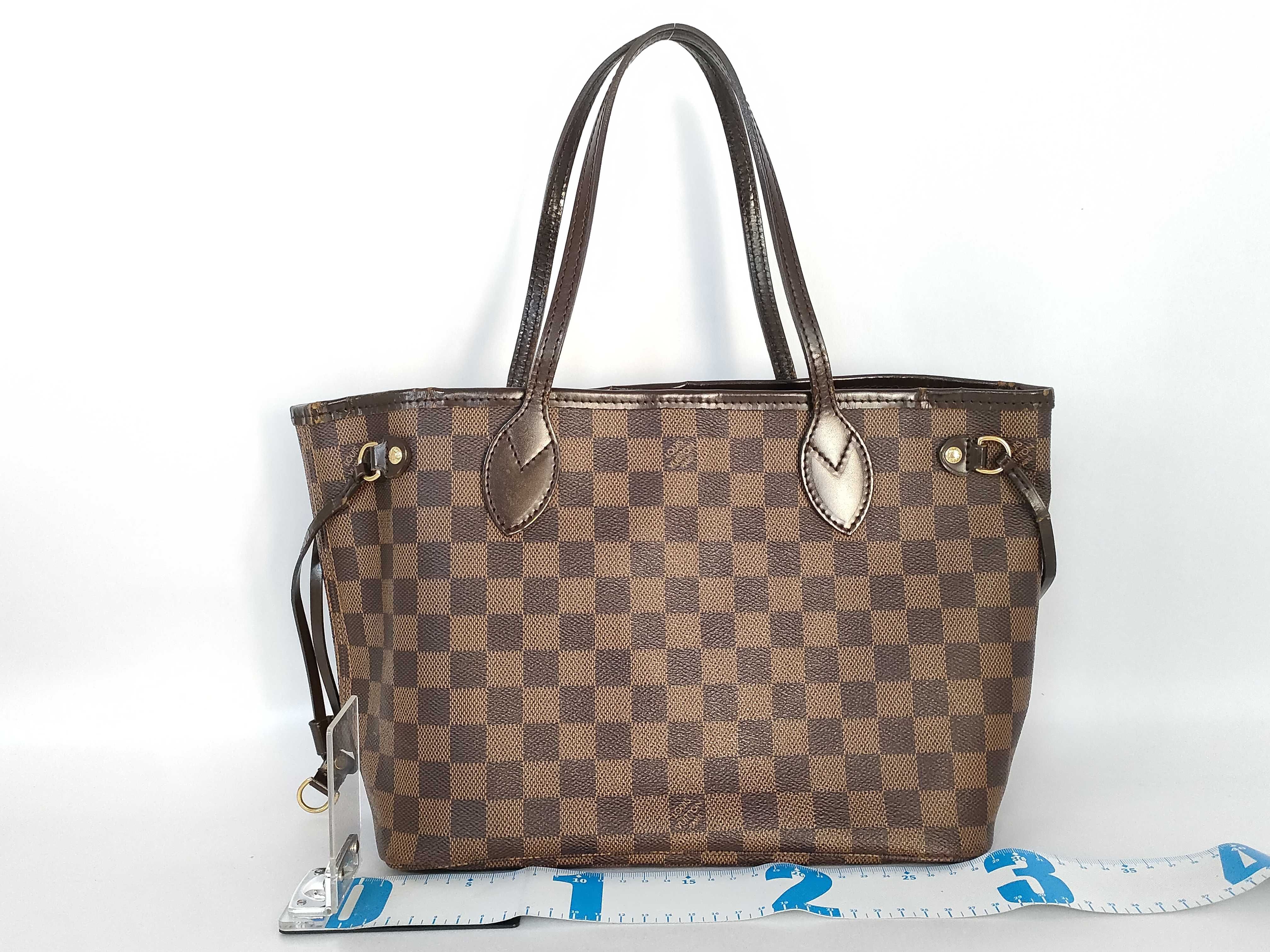Damier LV Damier Neverfull Tote Bag — view 2