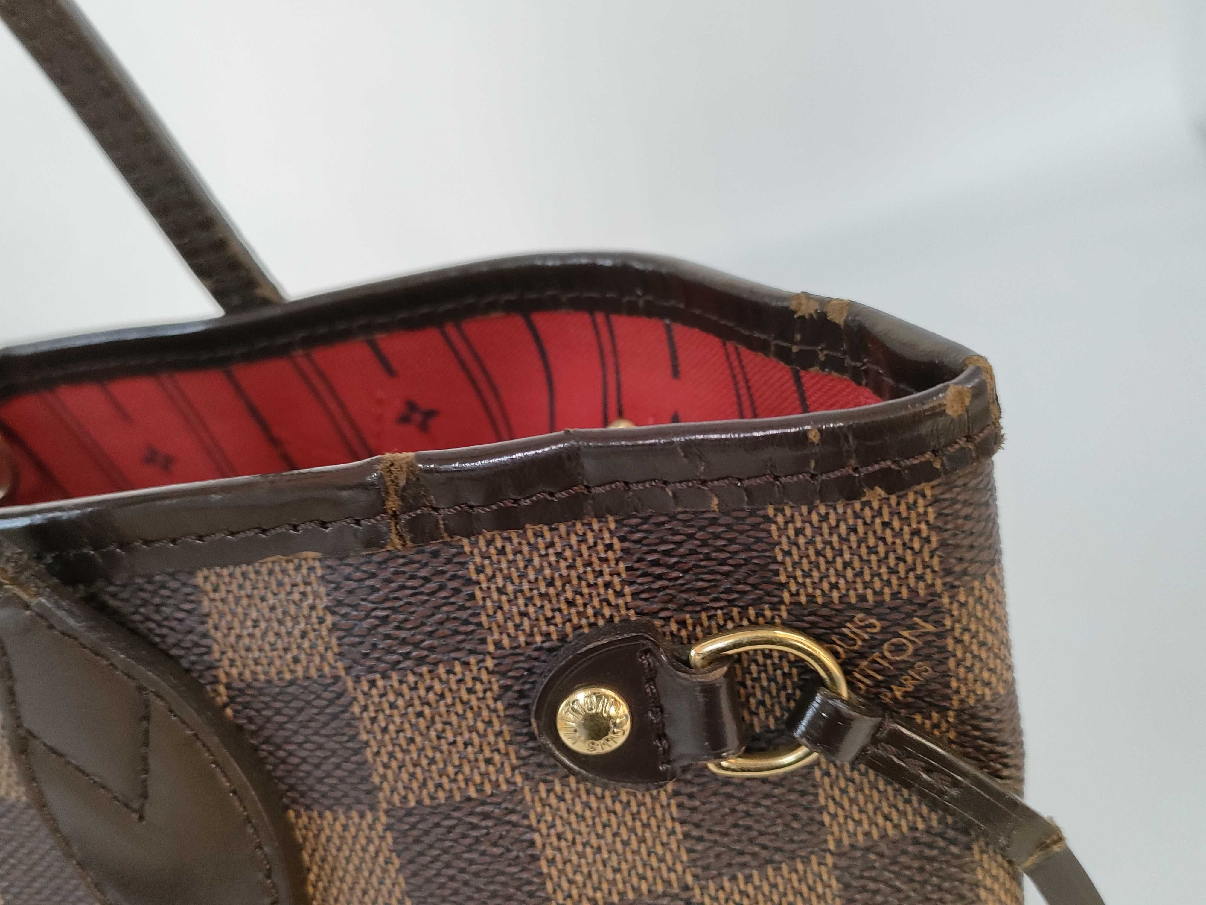 Damier LV Damier Neverfull Tote Bag — view 14