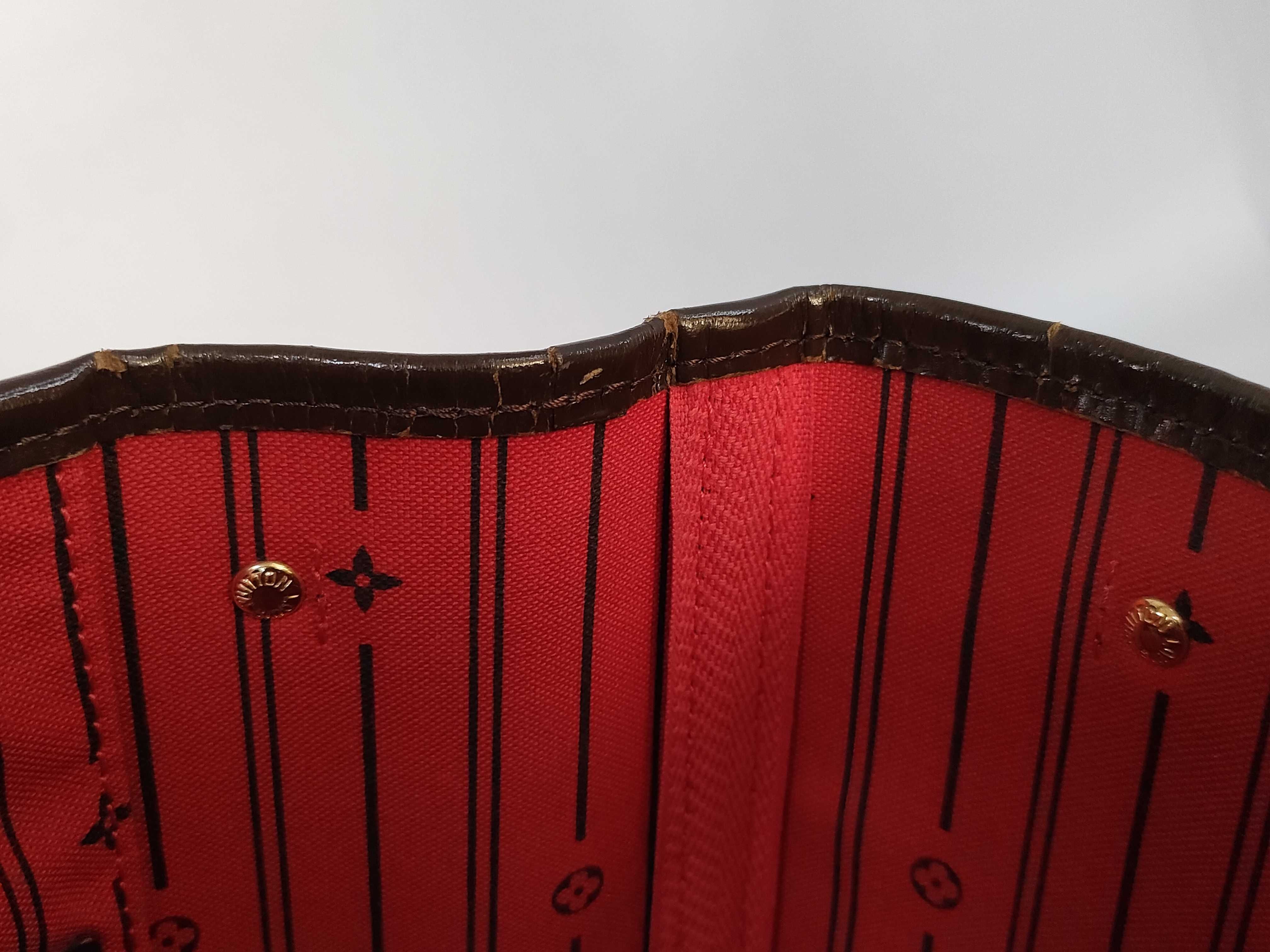 Damier LV Damier Neverfull Tote Bag — view 9