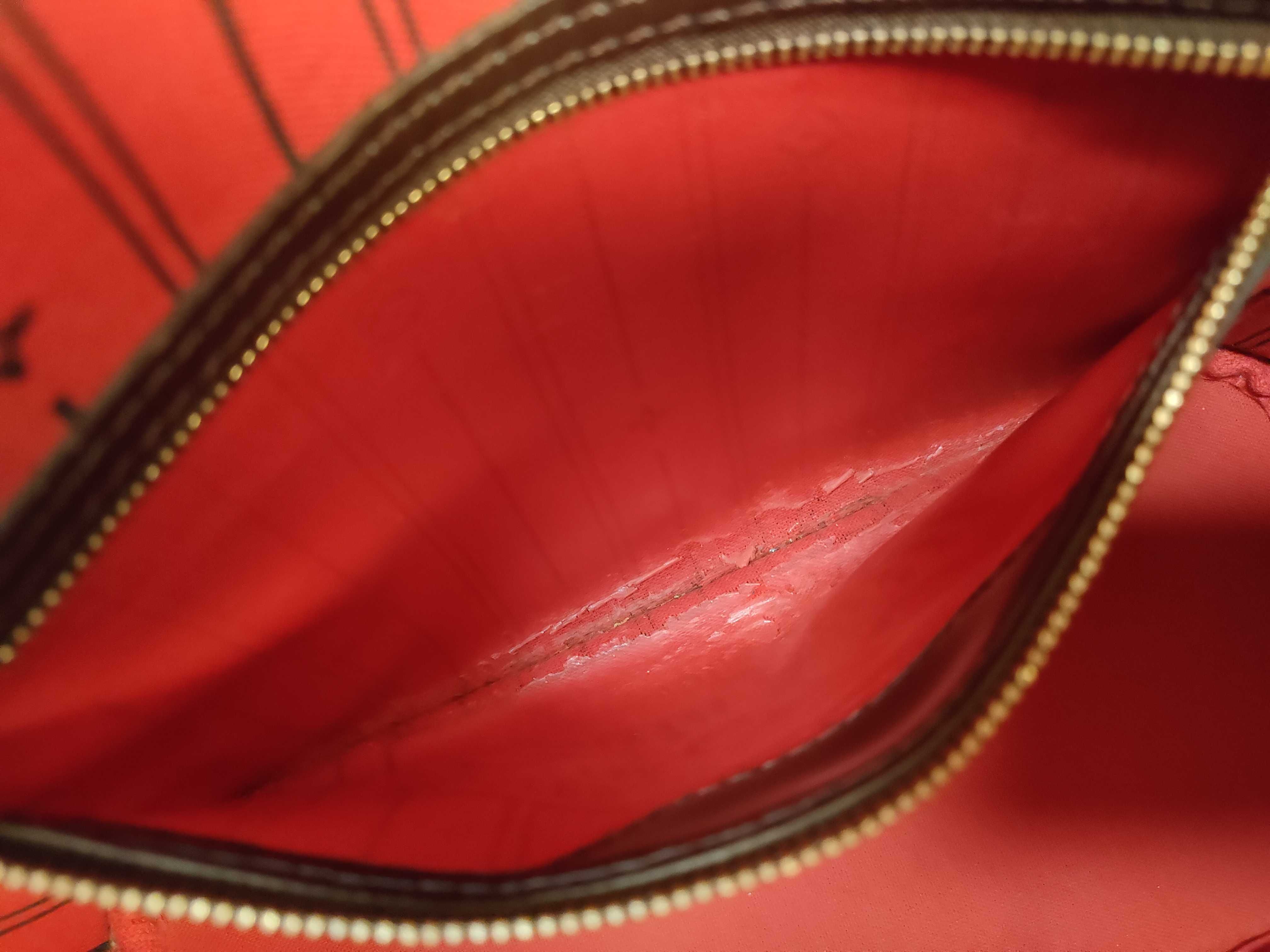 Damier LV Damier Neverfull Tote Bag — view 10