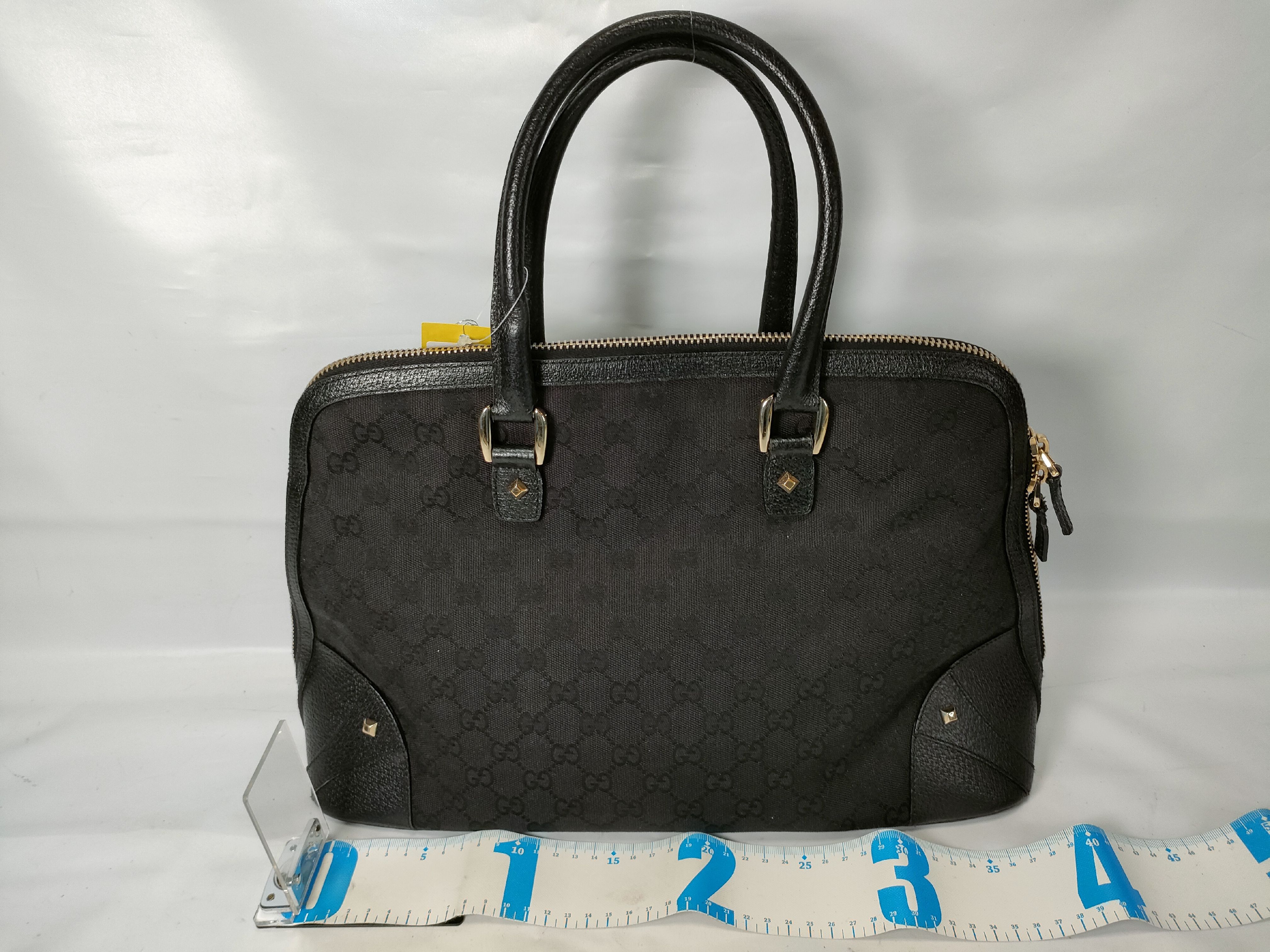 GG Canvas Handbag 131024 Black Handbag — view 2