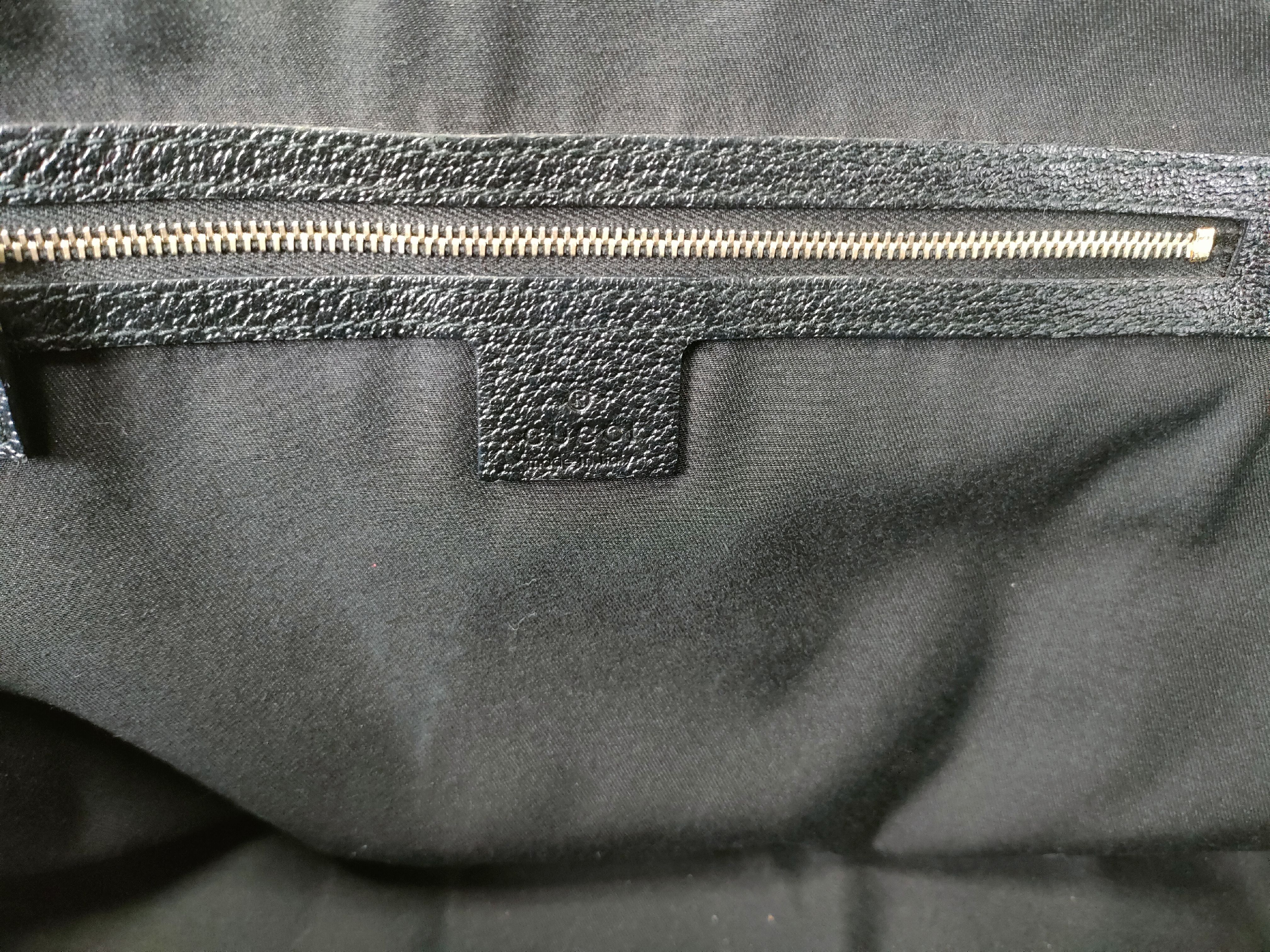 GG Canvas Handbag 131024 Black Handbag — view 12
