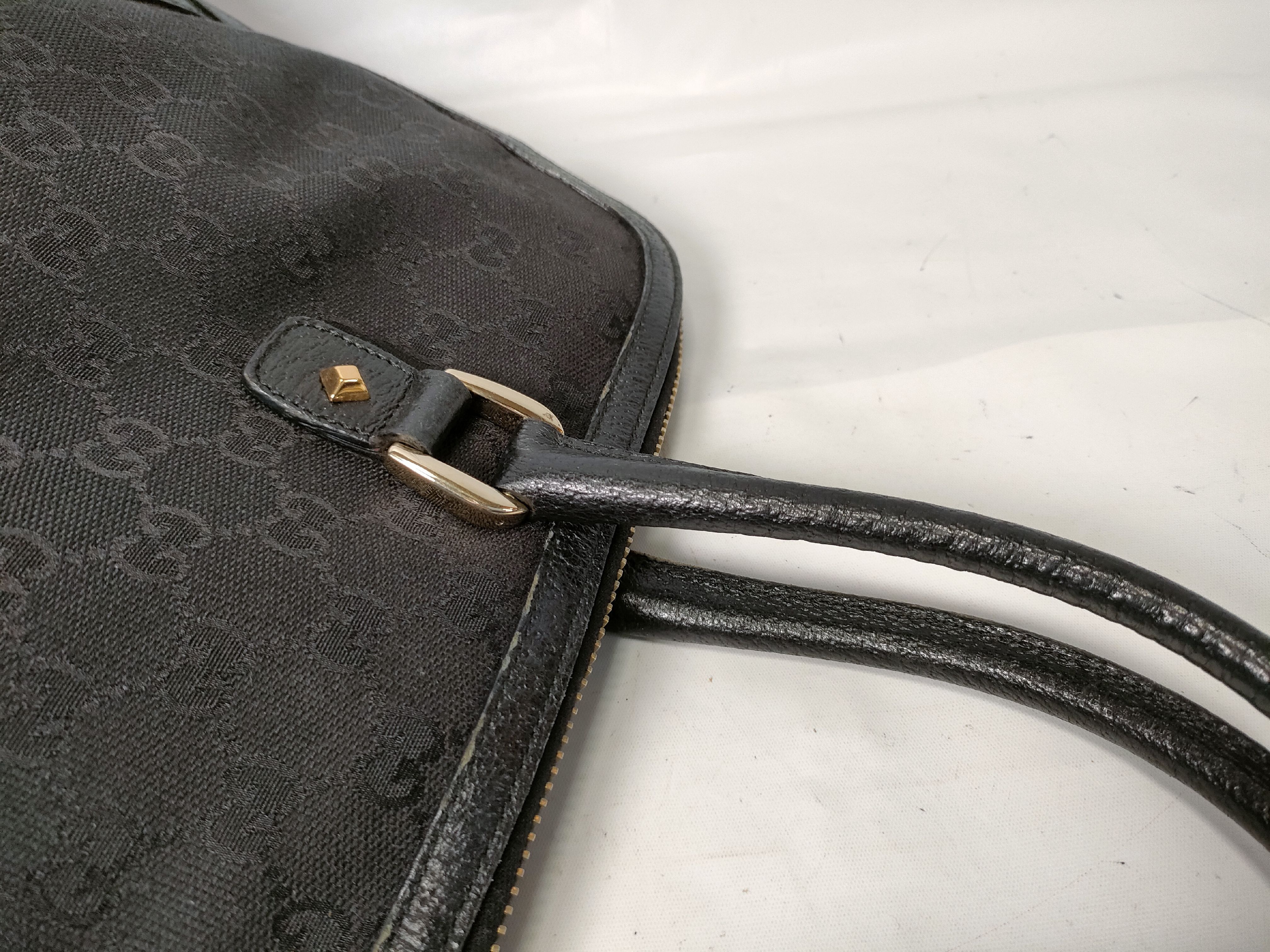 GG Canvas Handbag 131024 Black Handbag — view 5