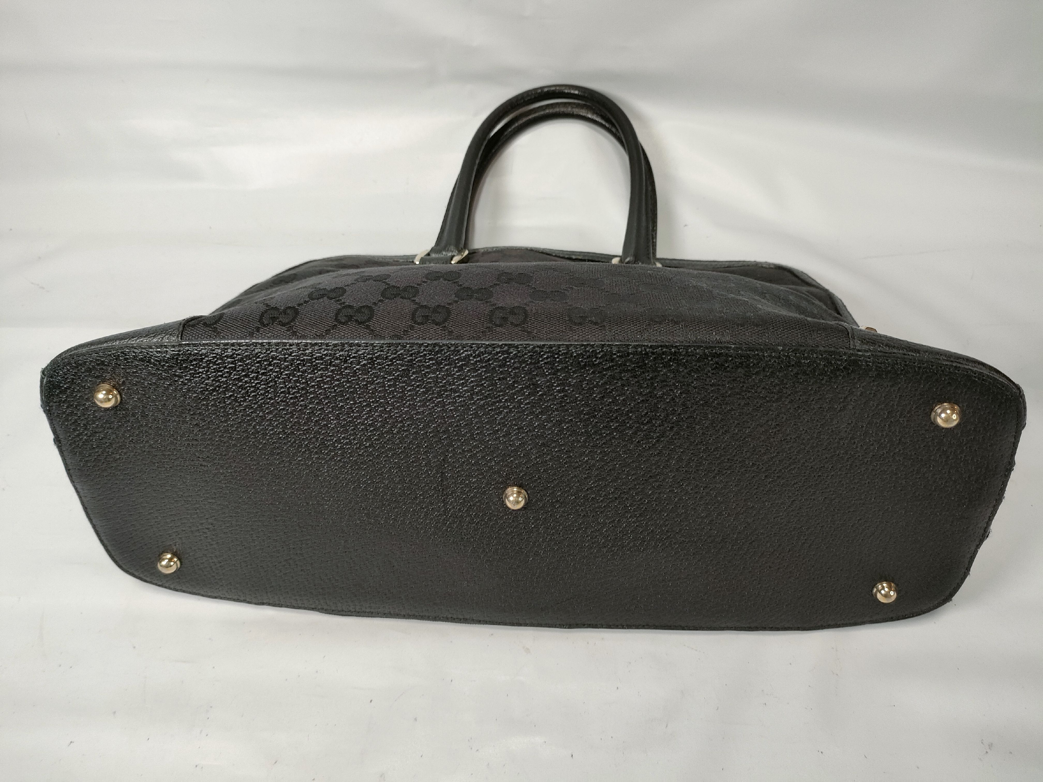 GG Canvas Handbag 131024 Black Handbag — view 7